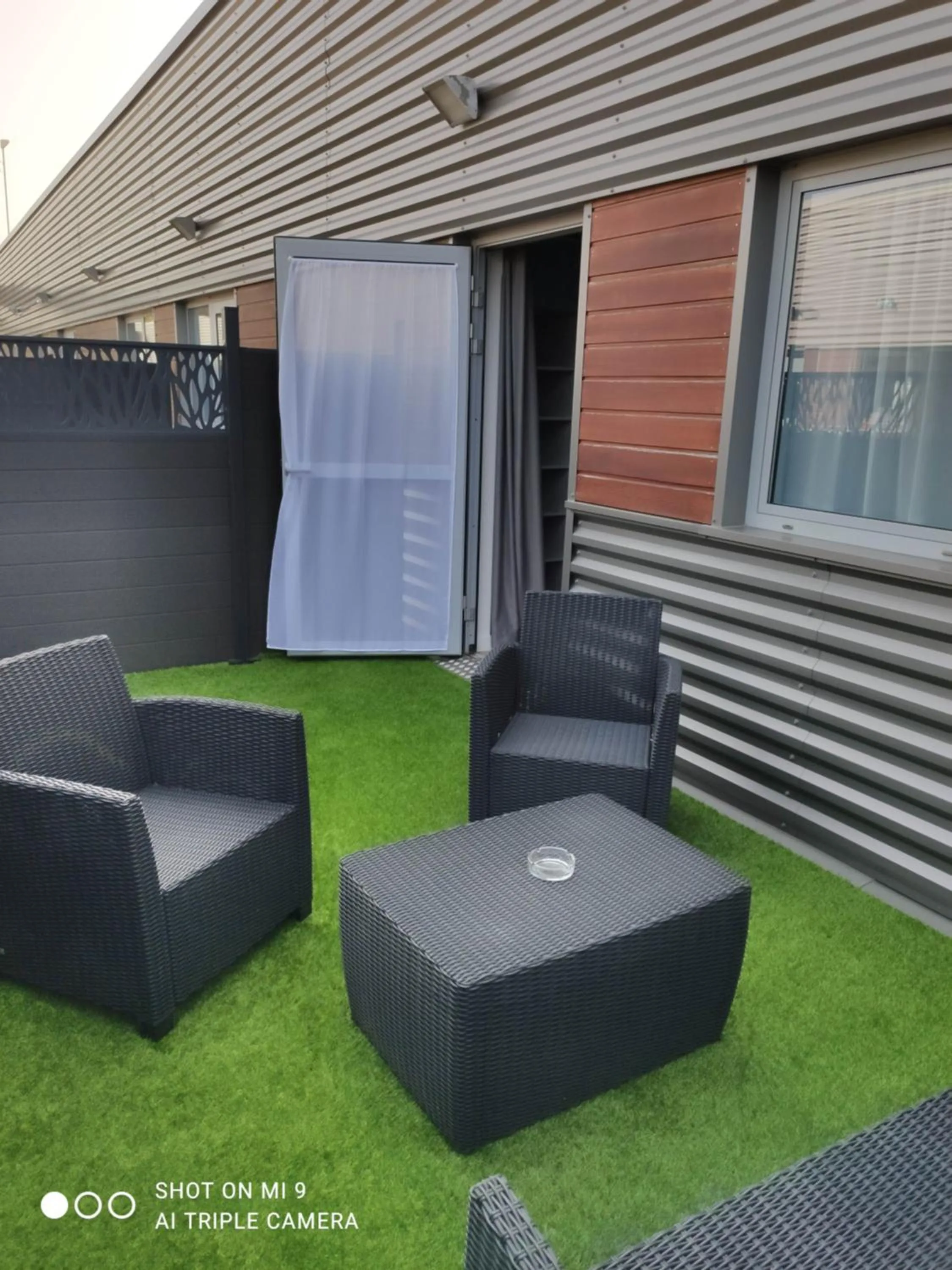 Patio in Atao Residence- Rennes Sud