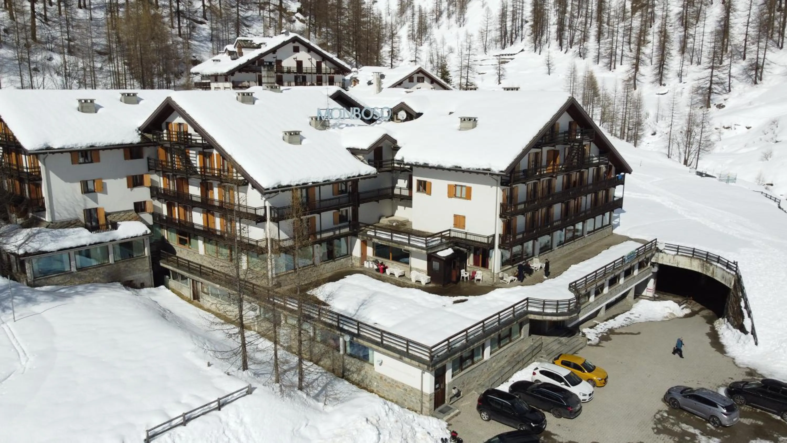 Property building in La Trinitè Monboso Hotel
