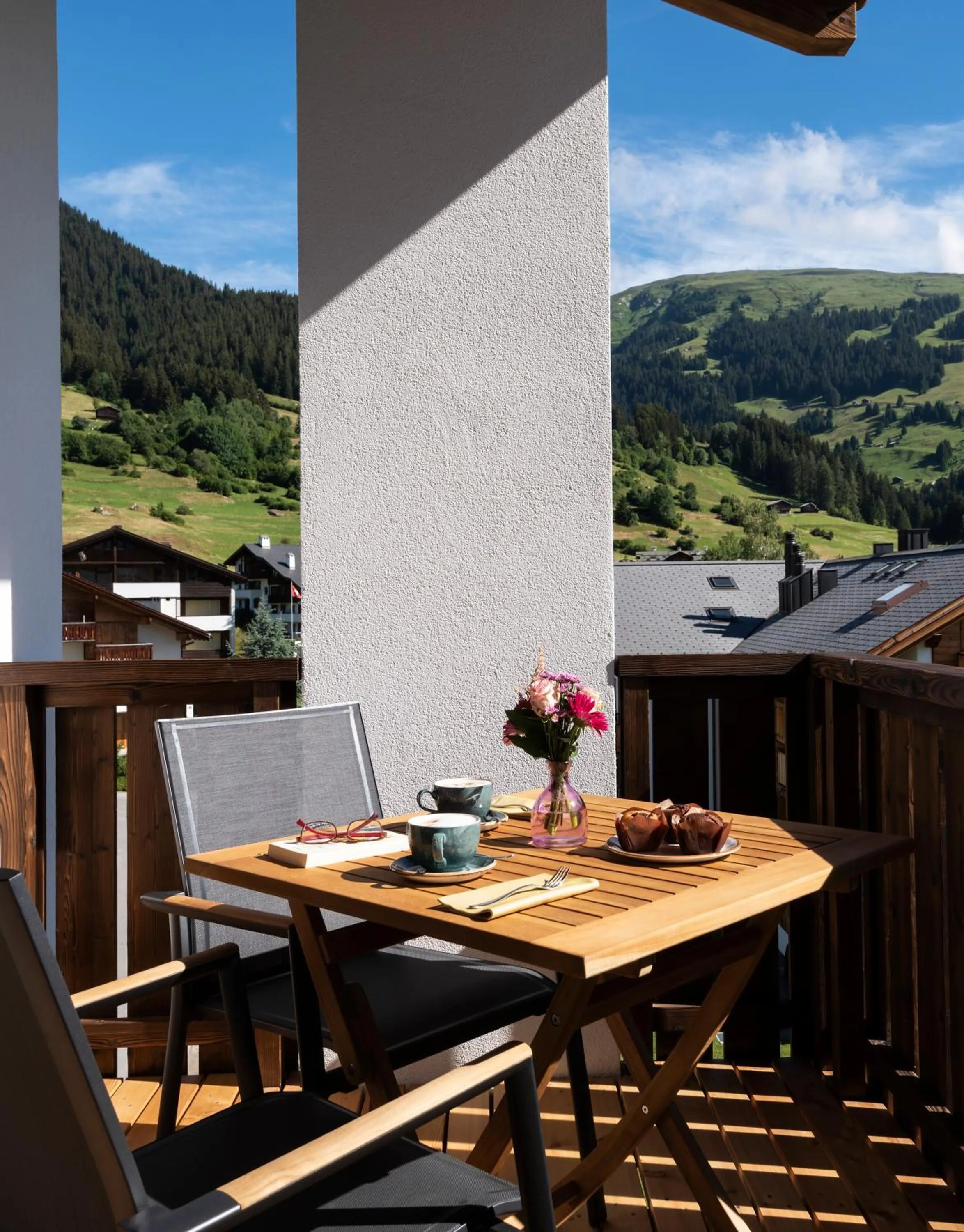 Mountain view in Hotel Mischun