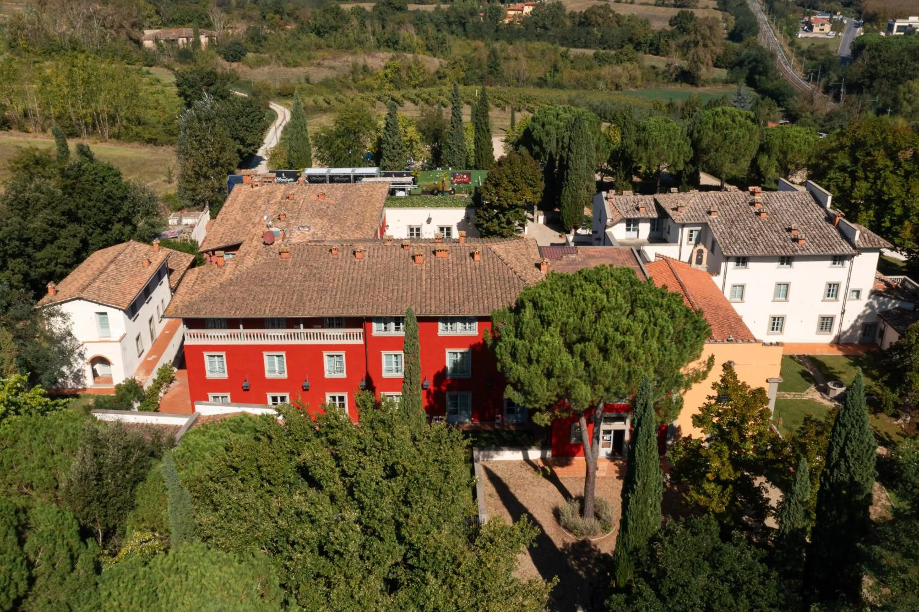 Property building in Villa Il Palagio