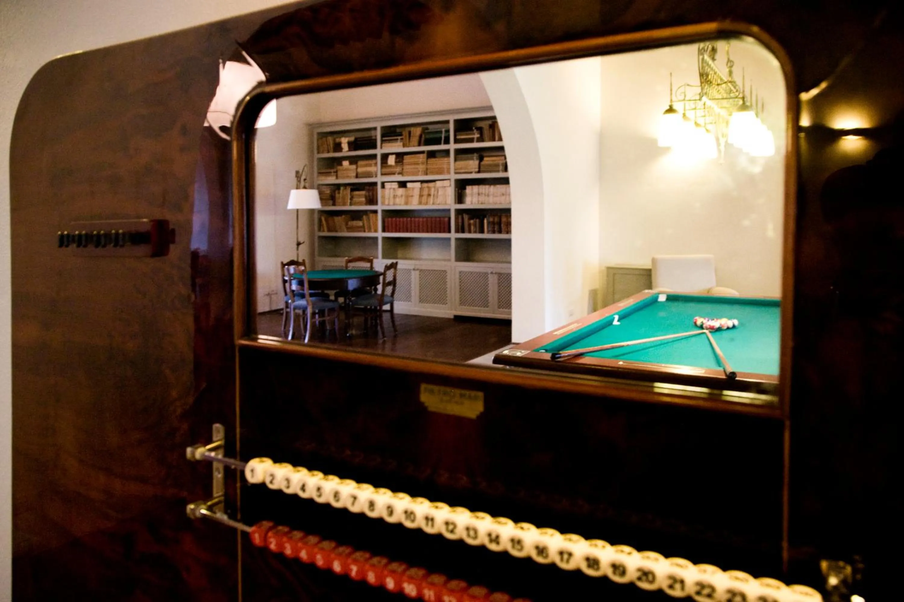 Game Room in Villa Il Palagio