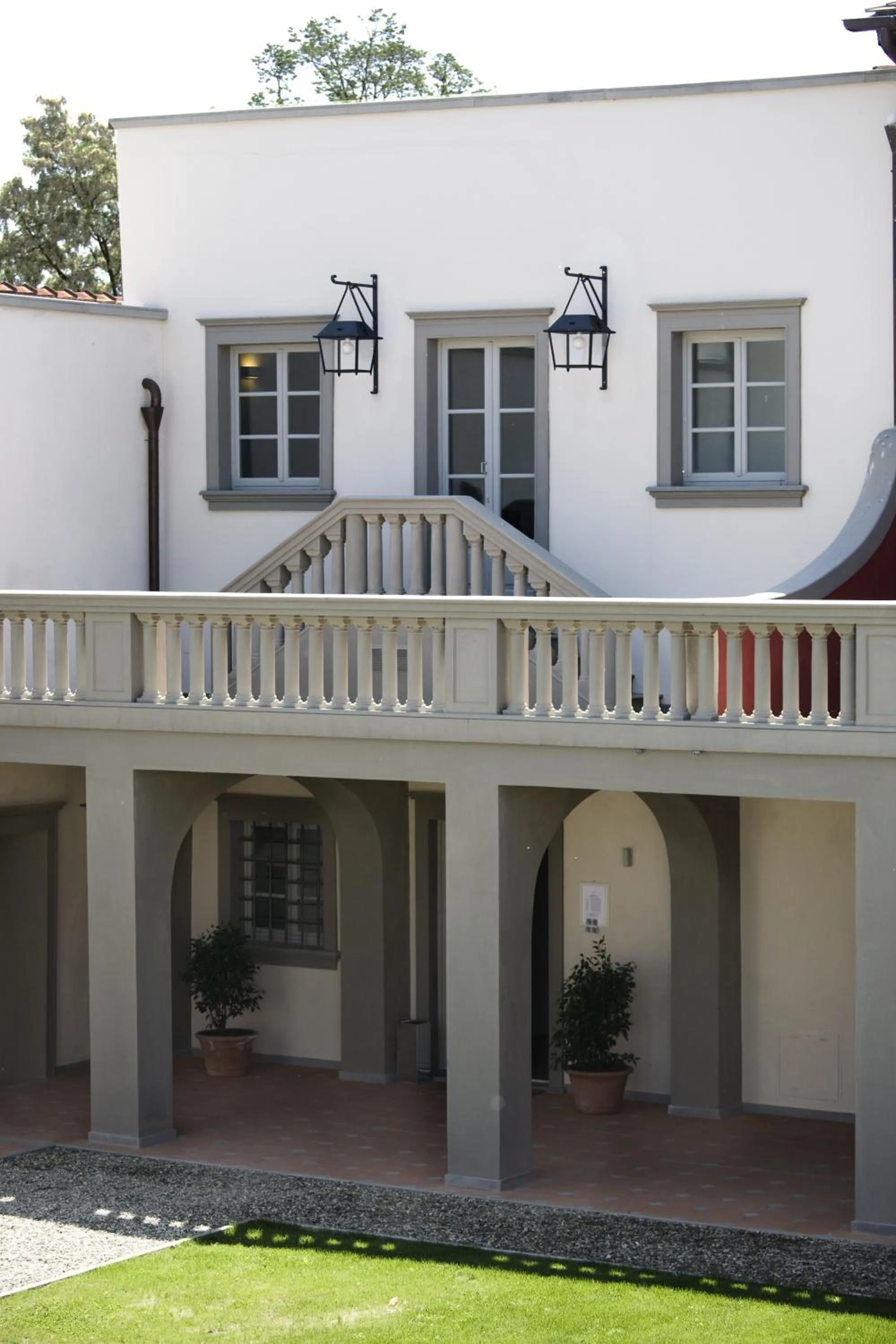 Facade/entrance in Villa Il Palagio