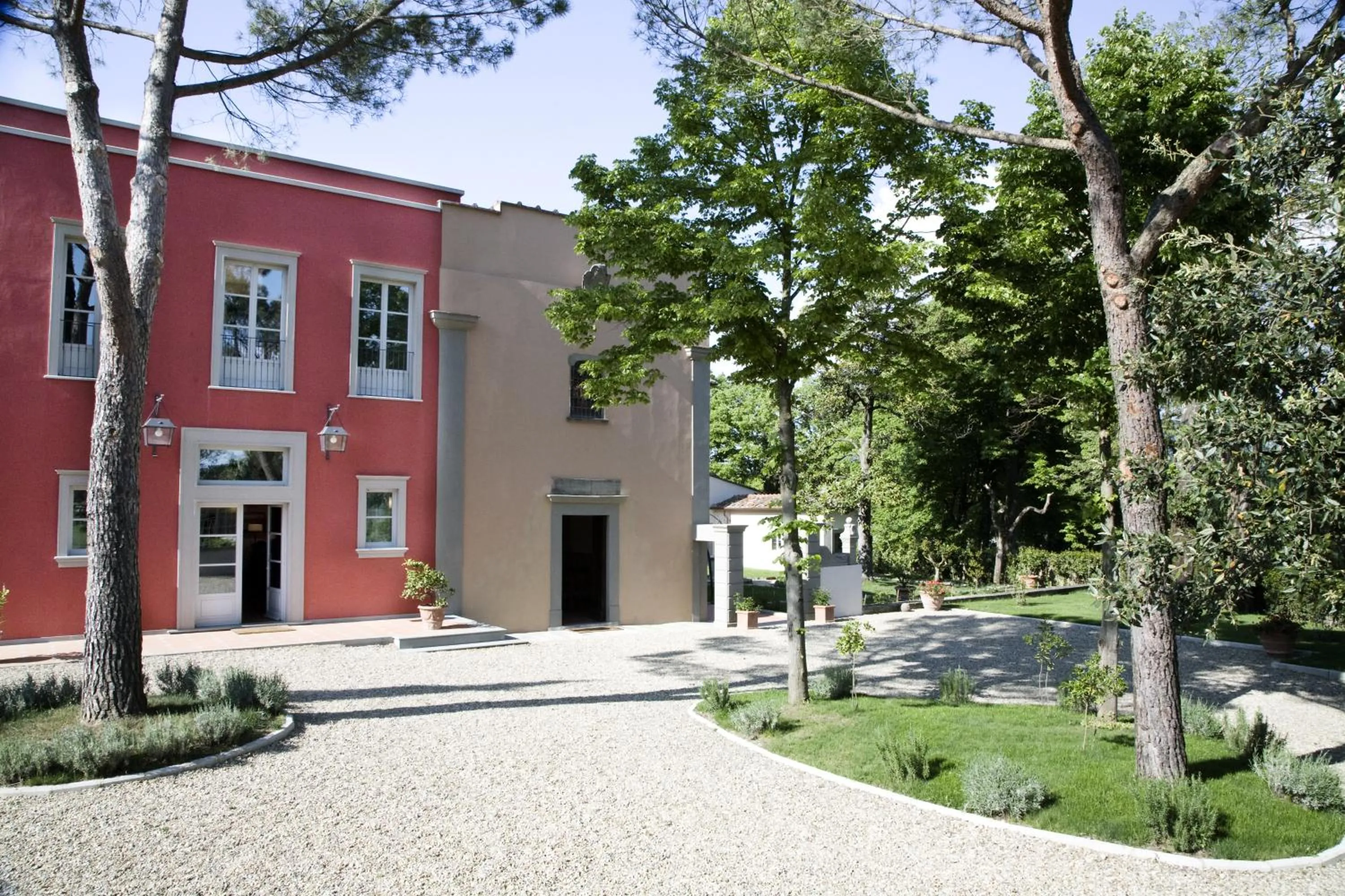 Bird's eye view in Villa Il Palagio