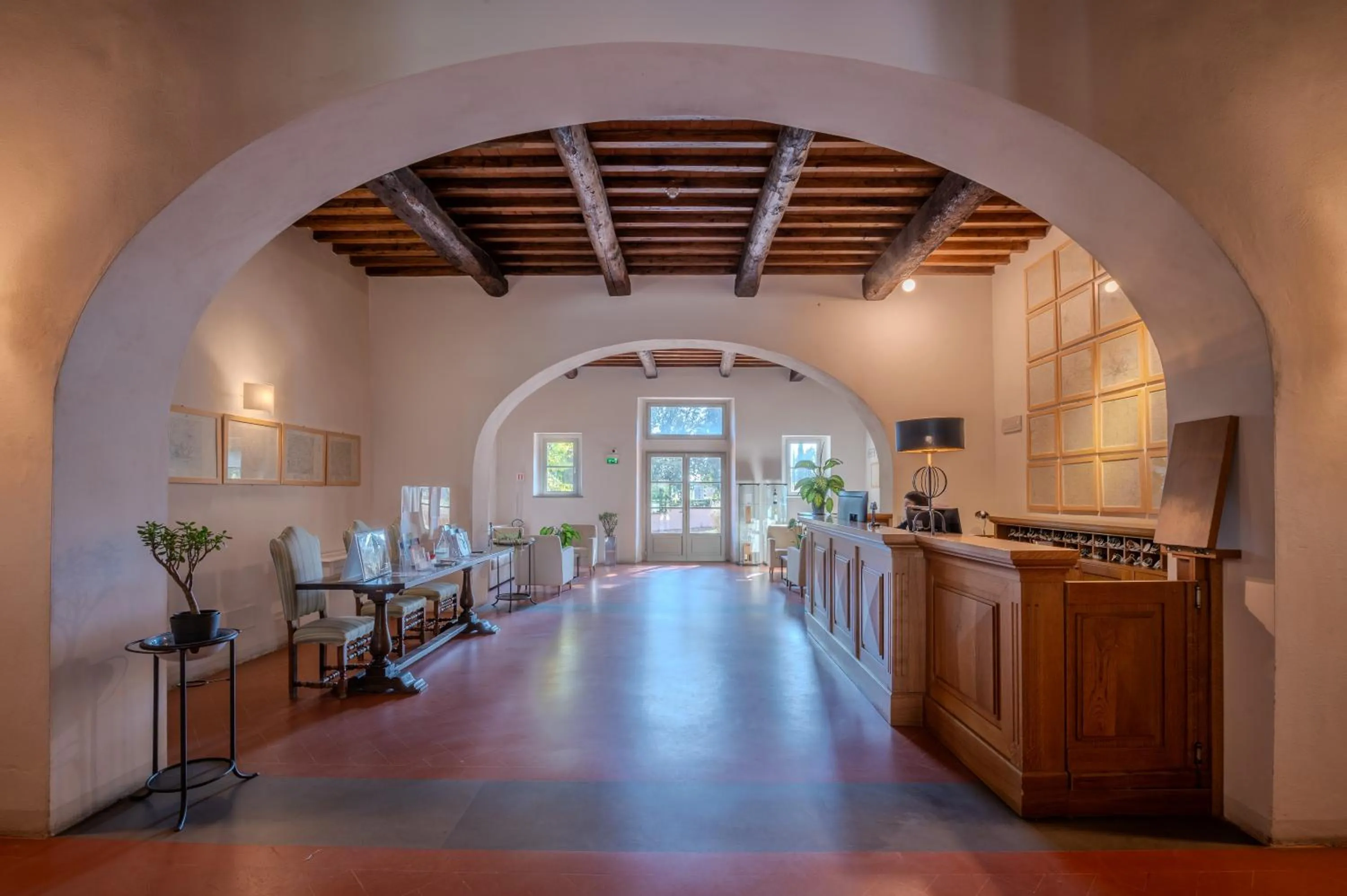 Lobby or reception in Villa Il Palagio