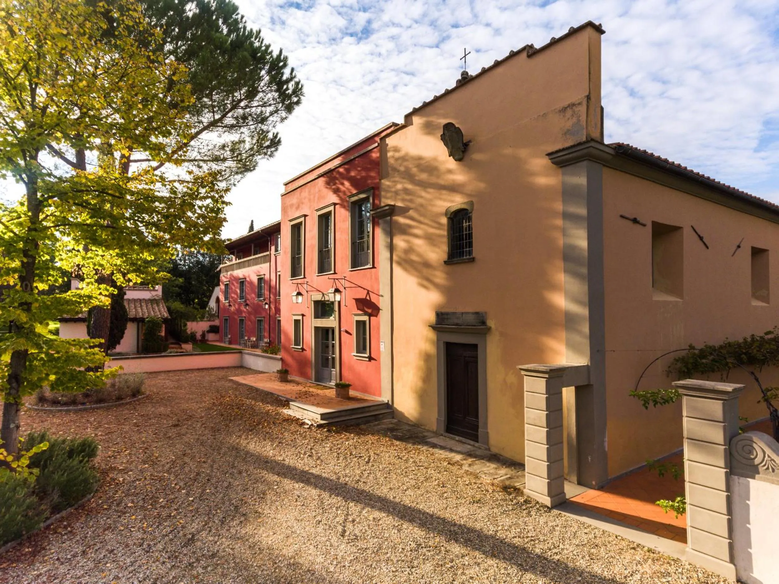 Facade/entrance in Villa Il Palagio