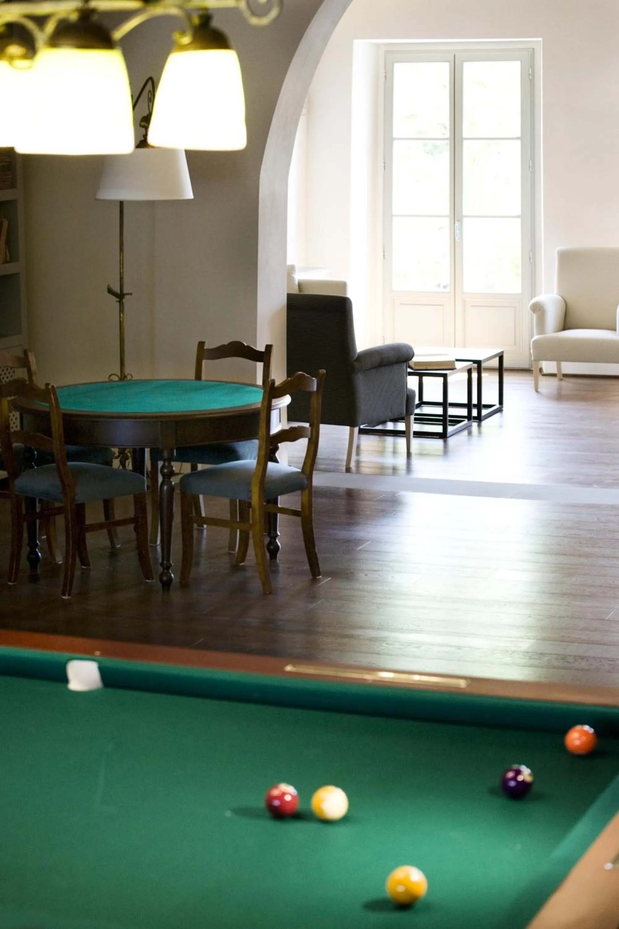 Game Room in Villa Il Palagio