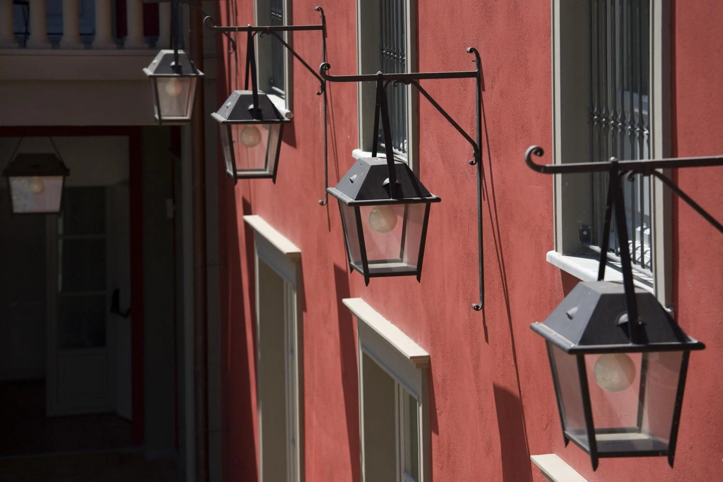 Facade/entrance in Villa Il Palagio