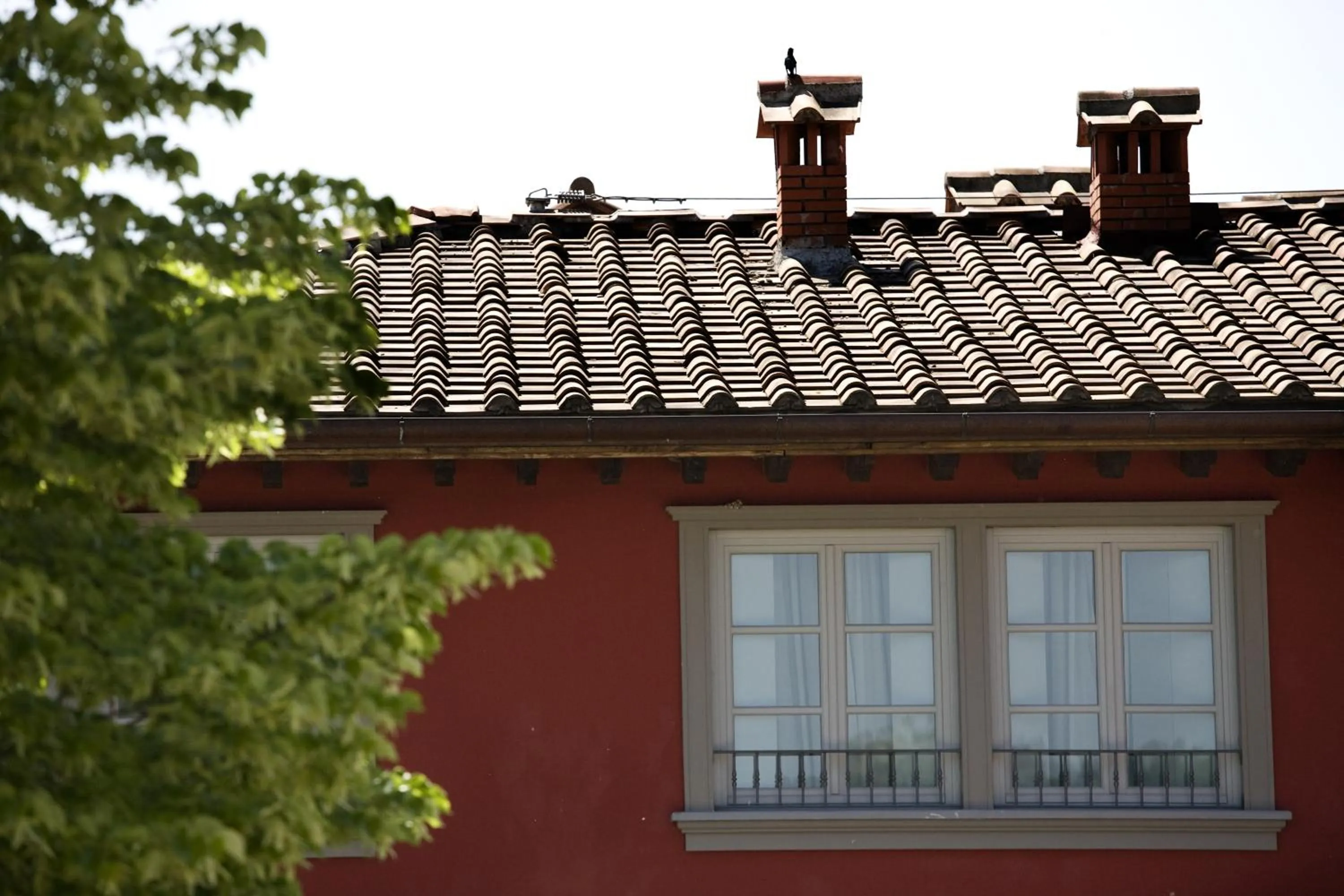 Facade/entrance in Villa Il Palagio