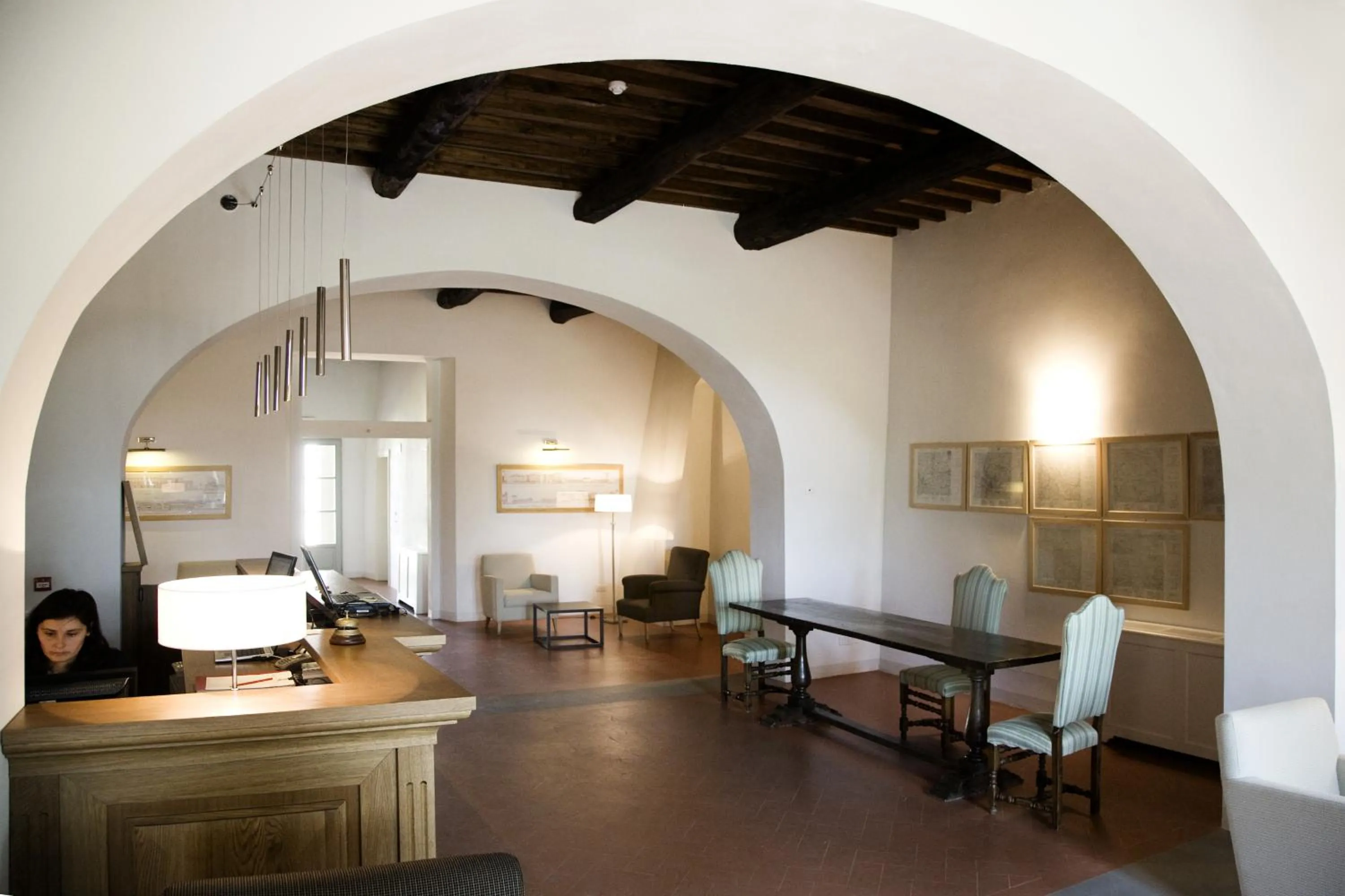 Lobby or reception in Villa Il Palagio
