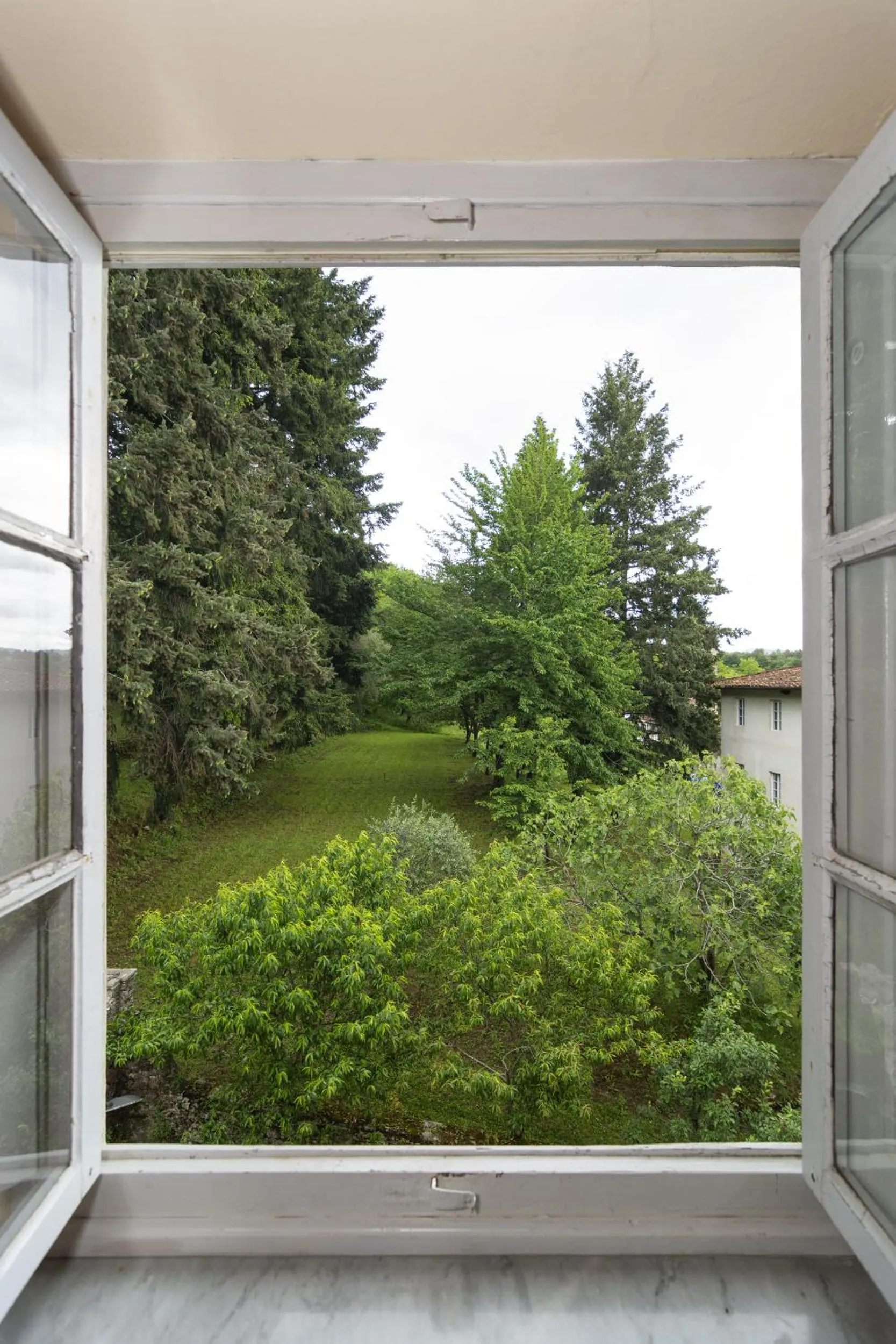Garden view in Casa Diocesana di Lucca