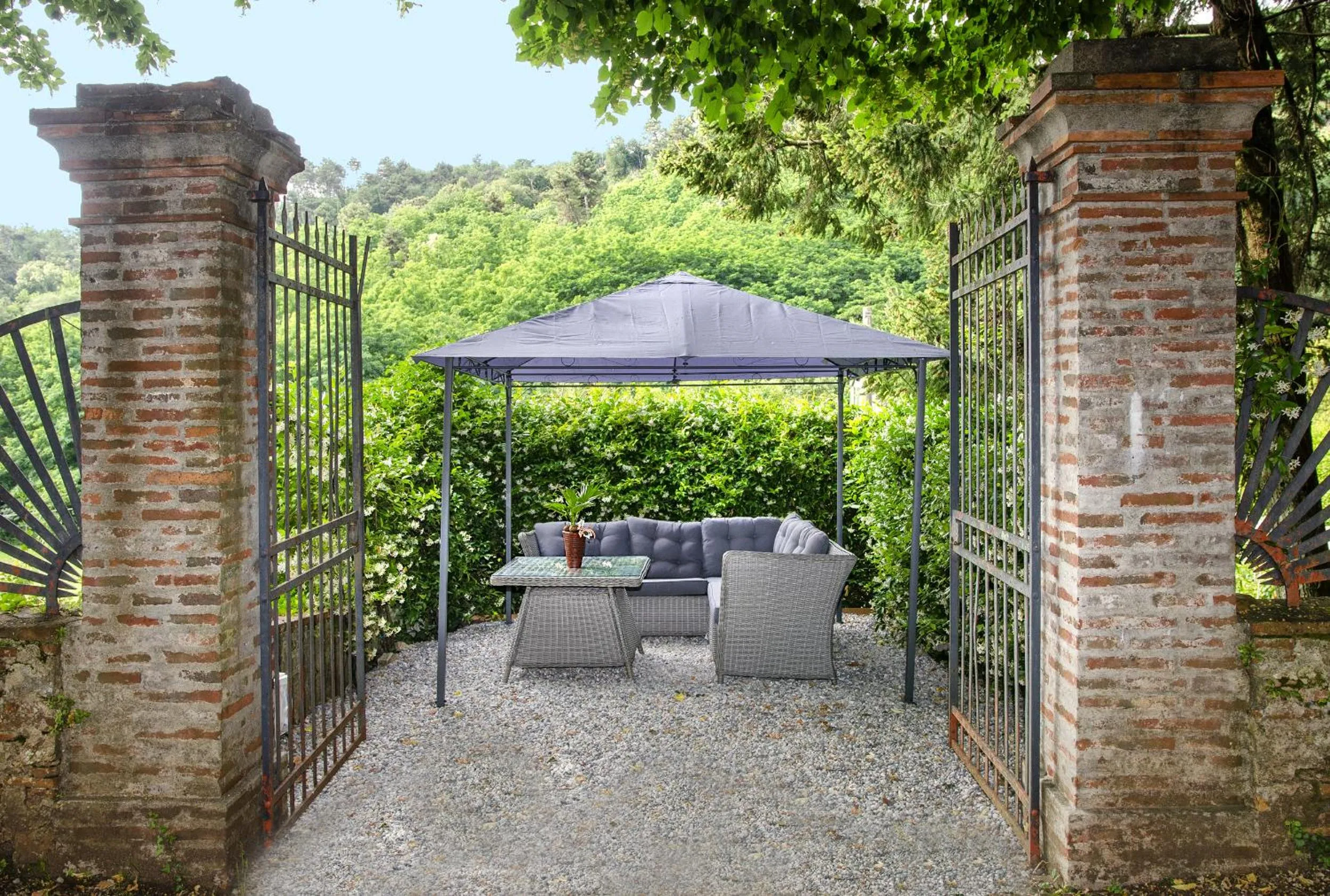 Garden view in Casa Diocesana di Lucca