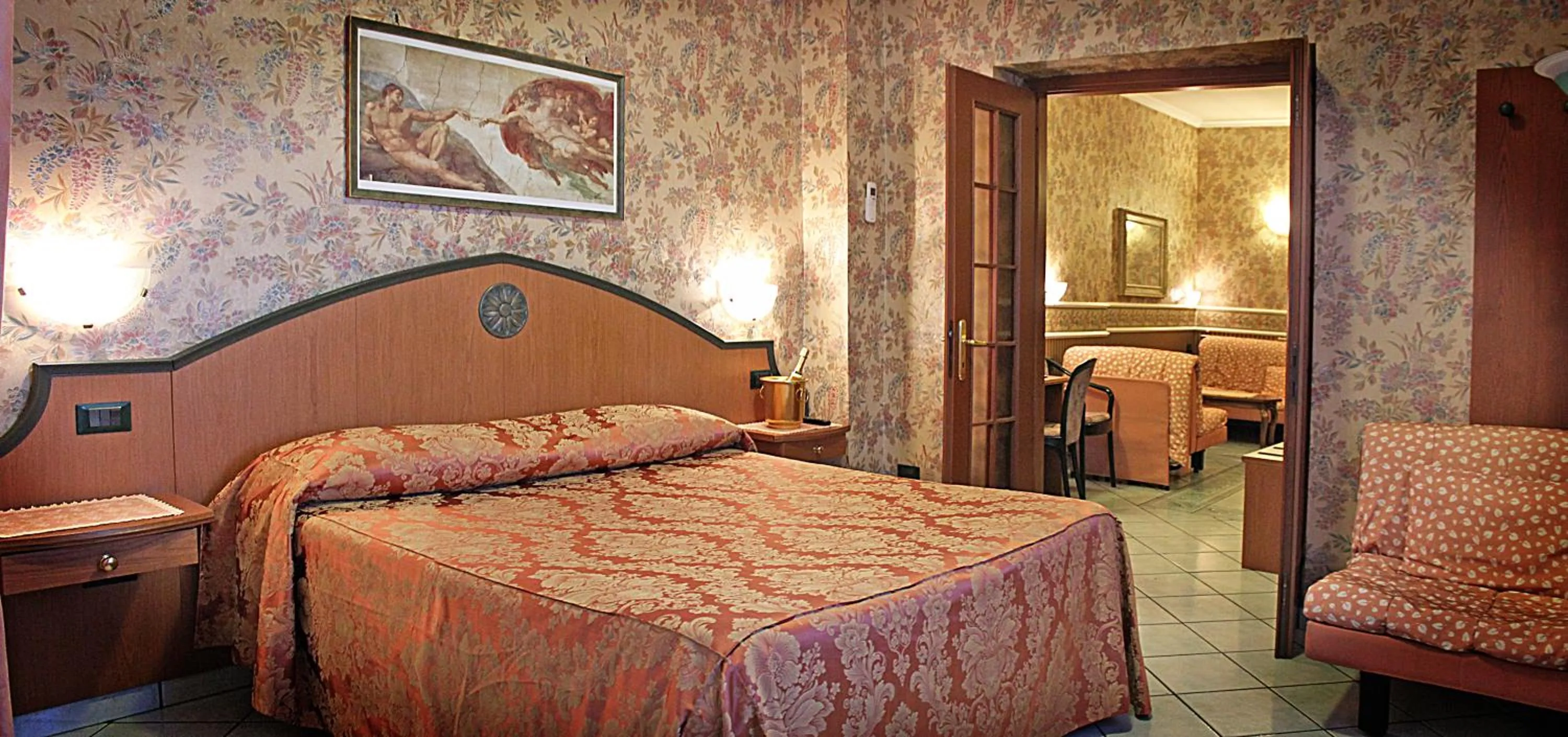 Photo of the whole room, Bed in Hotel Nespolo D'Oro