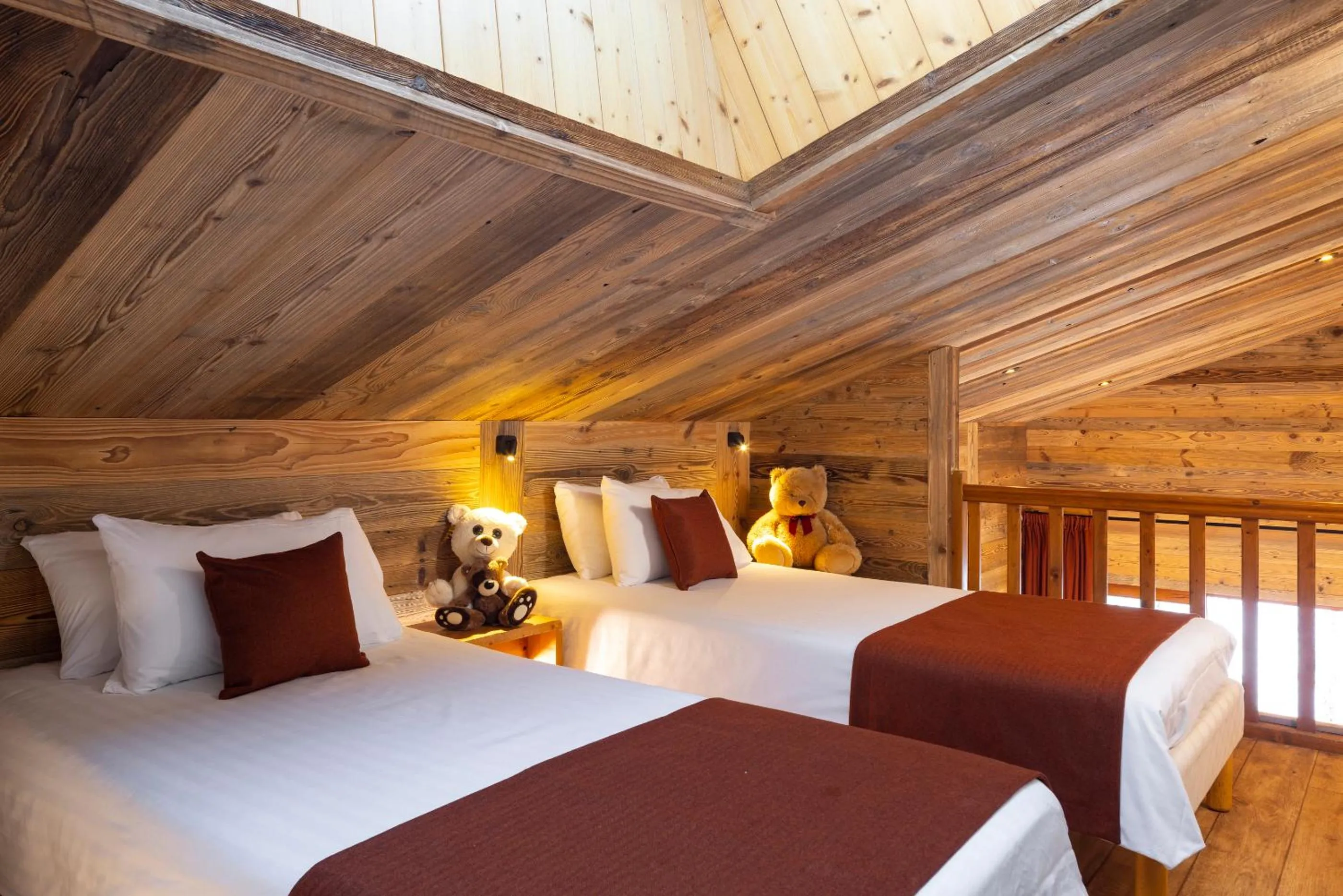 Bed in Hôtel et Spa Le Vermont