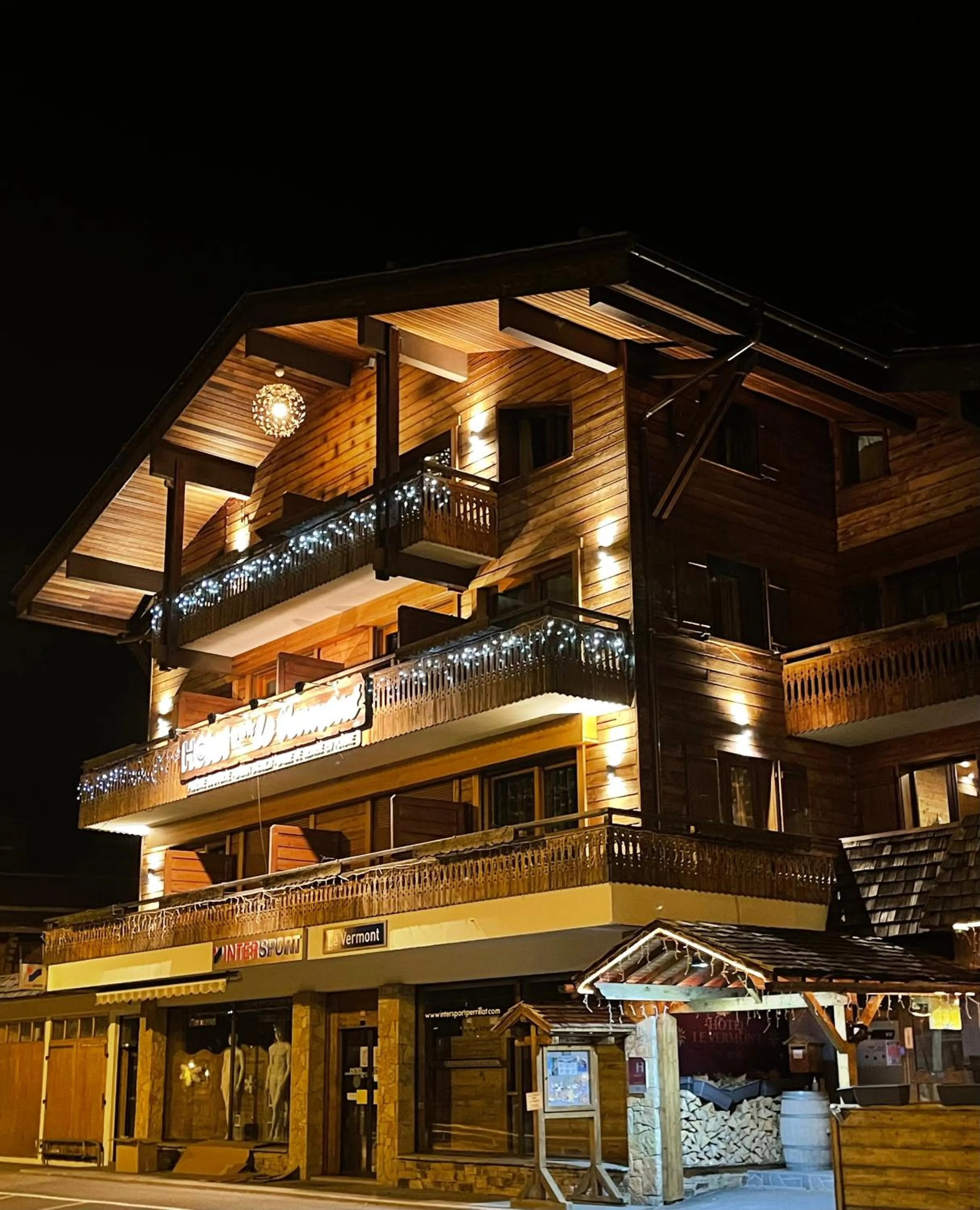 Property building in Hôtel et Spa Le Vermont