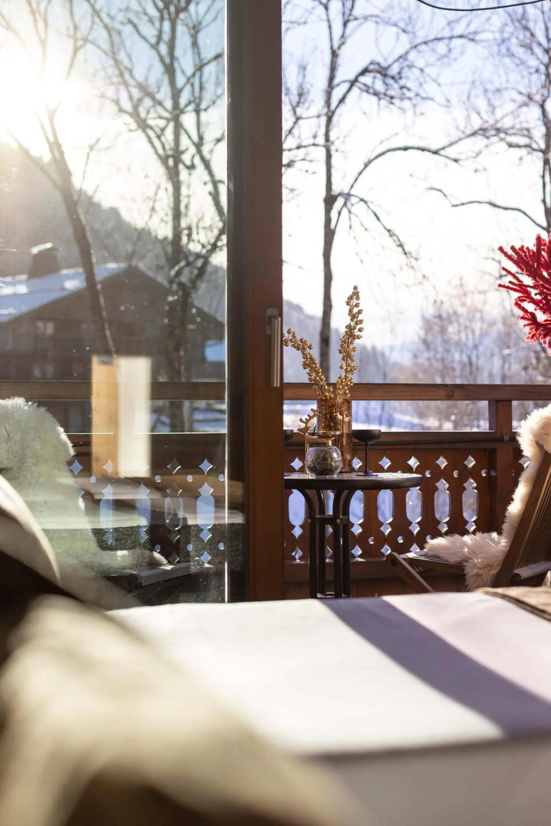 Skiing in Hôtel et Spa Le Vermont