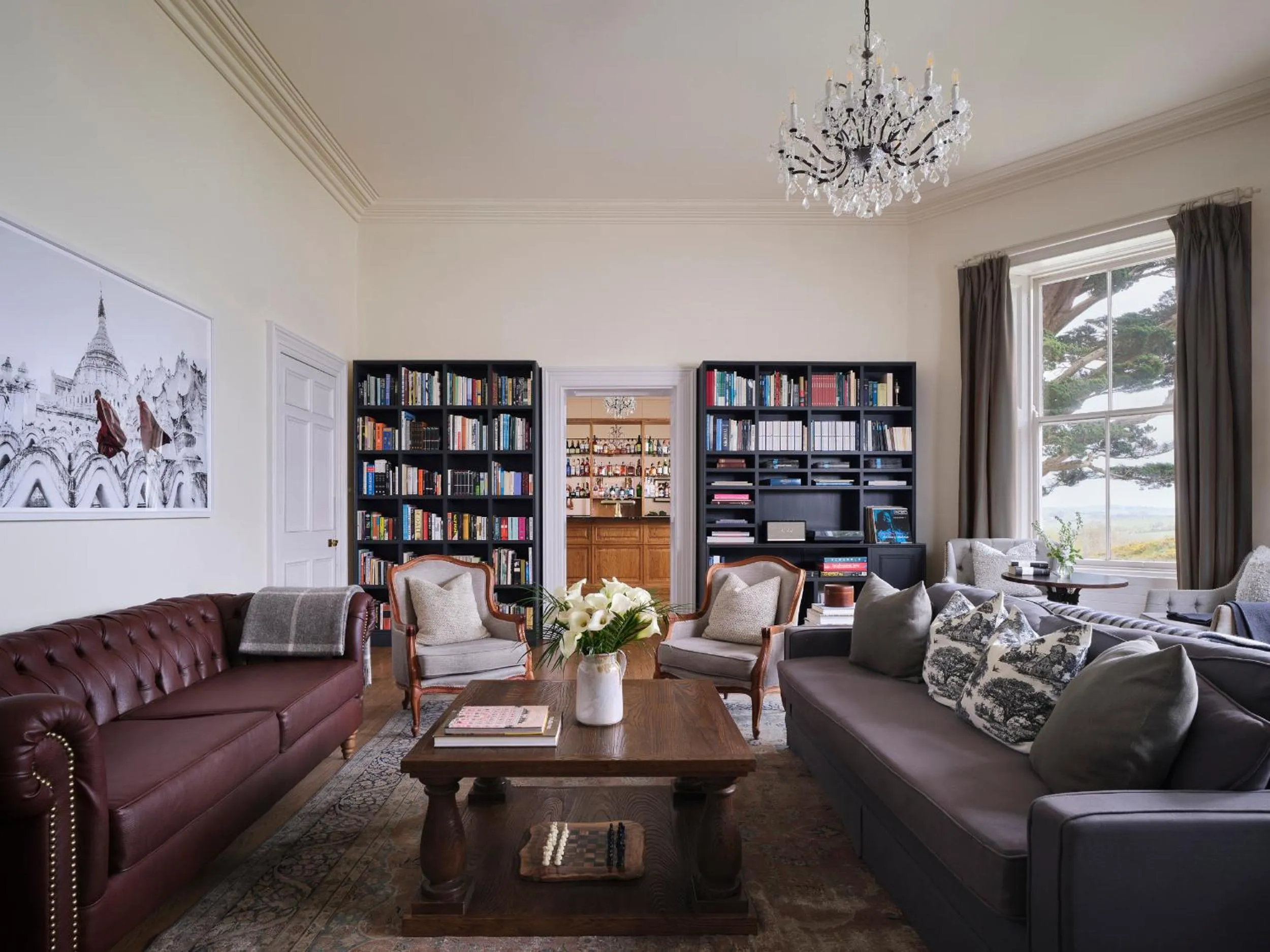 Library in Liss Ard Estate