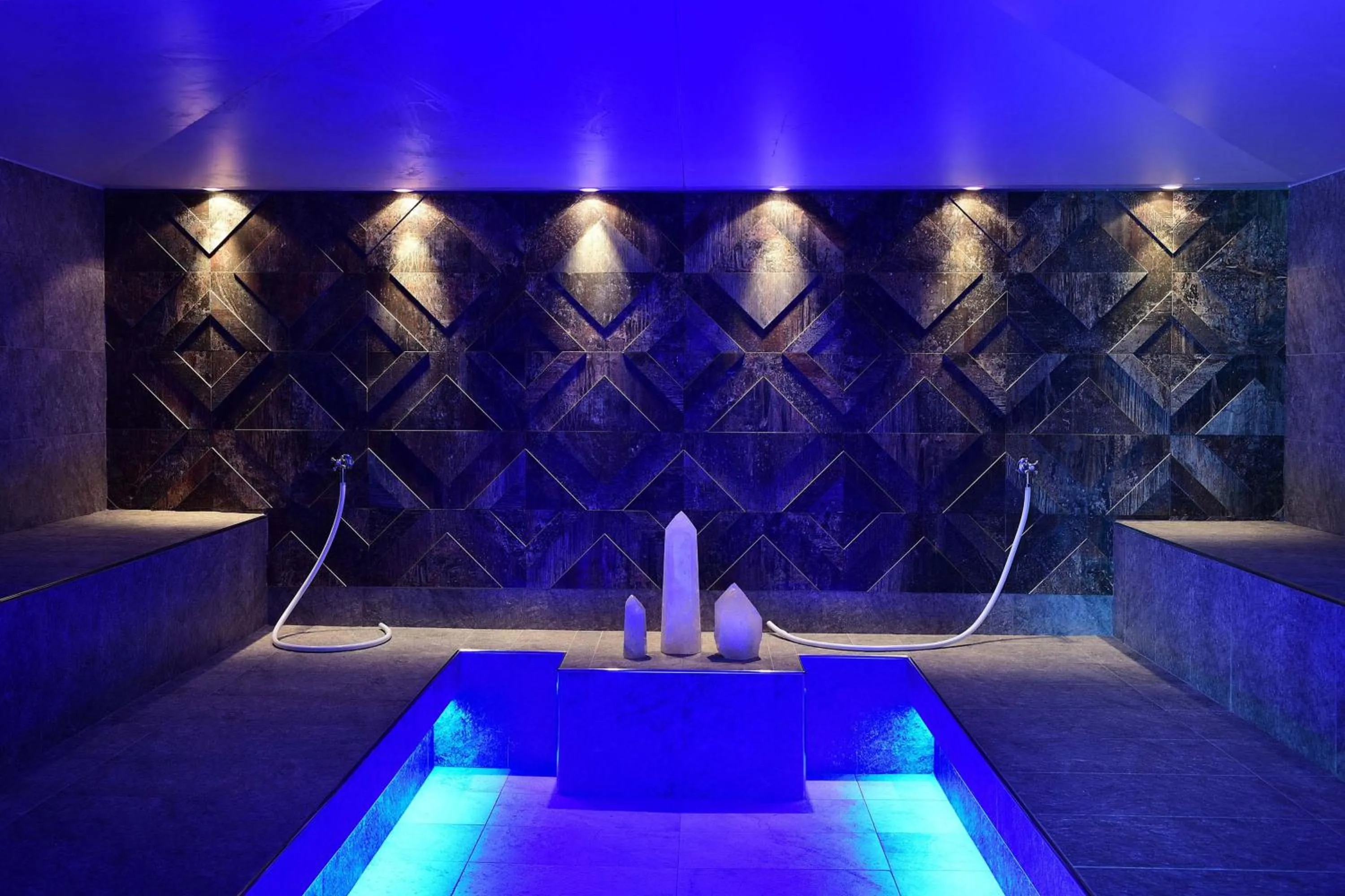 Steam room in Tratterhof Mountain Sky Hotel