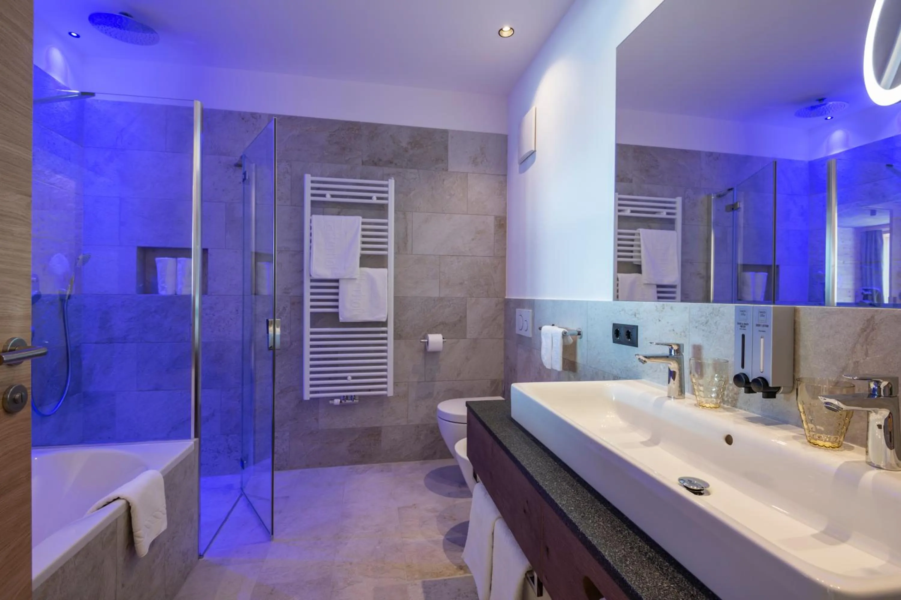 Bathroom in Tratterhof Mountain Sky Hotel