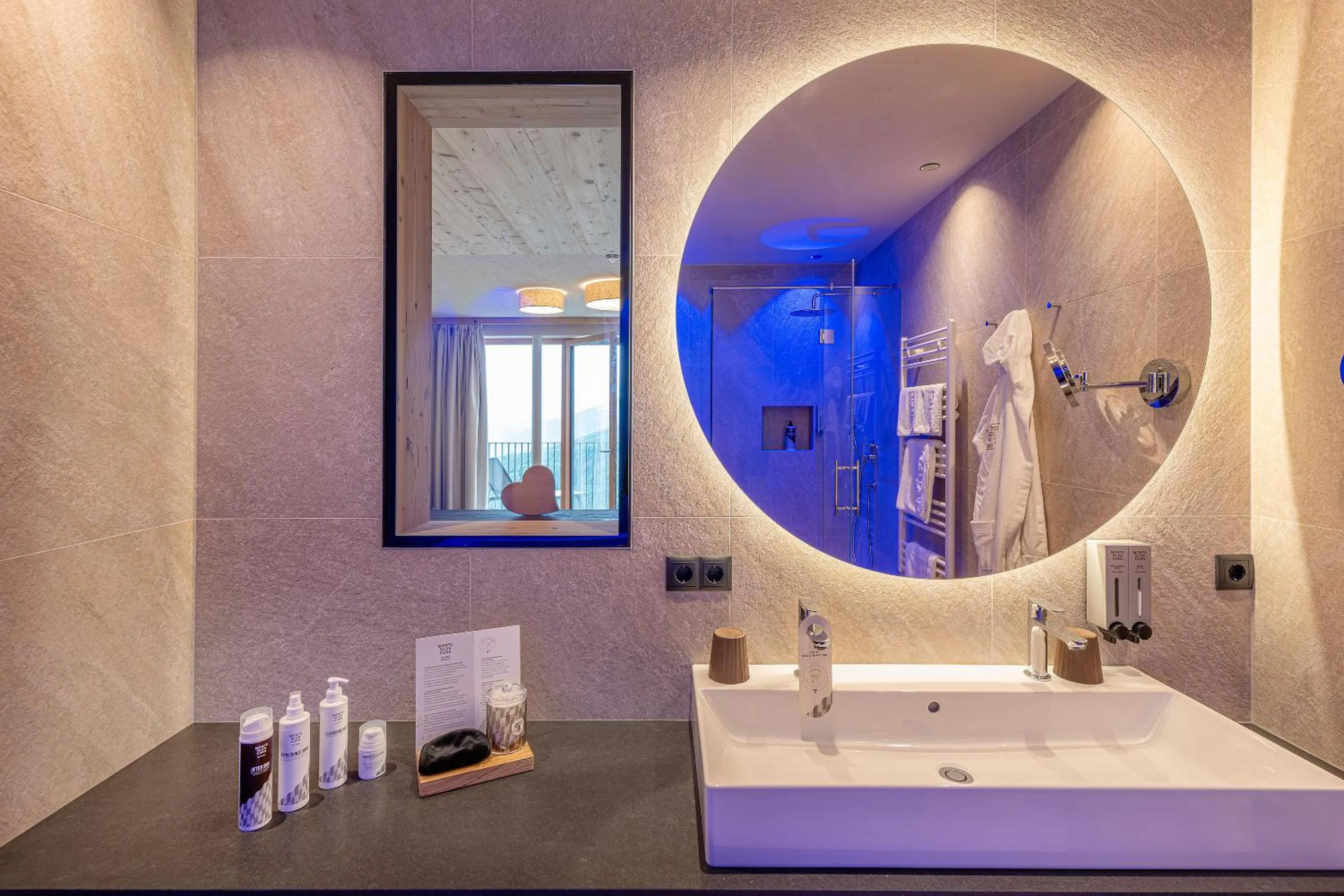 Bathroom in Tratterhof Mountain Sky Hotel