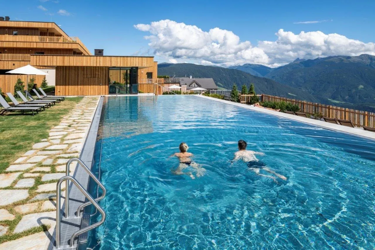 Sauna in Tratterhof Mountain Sky Hotel