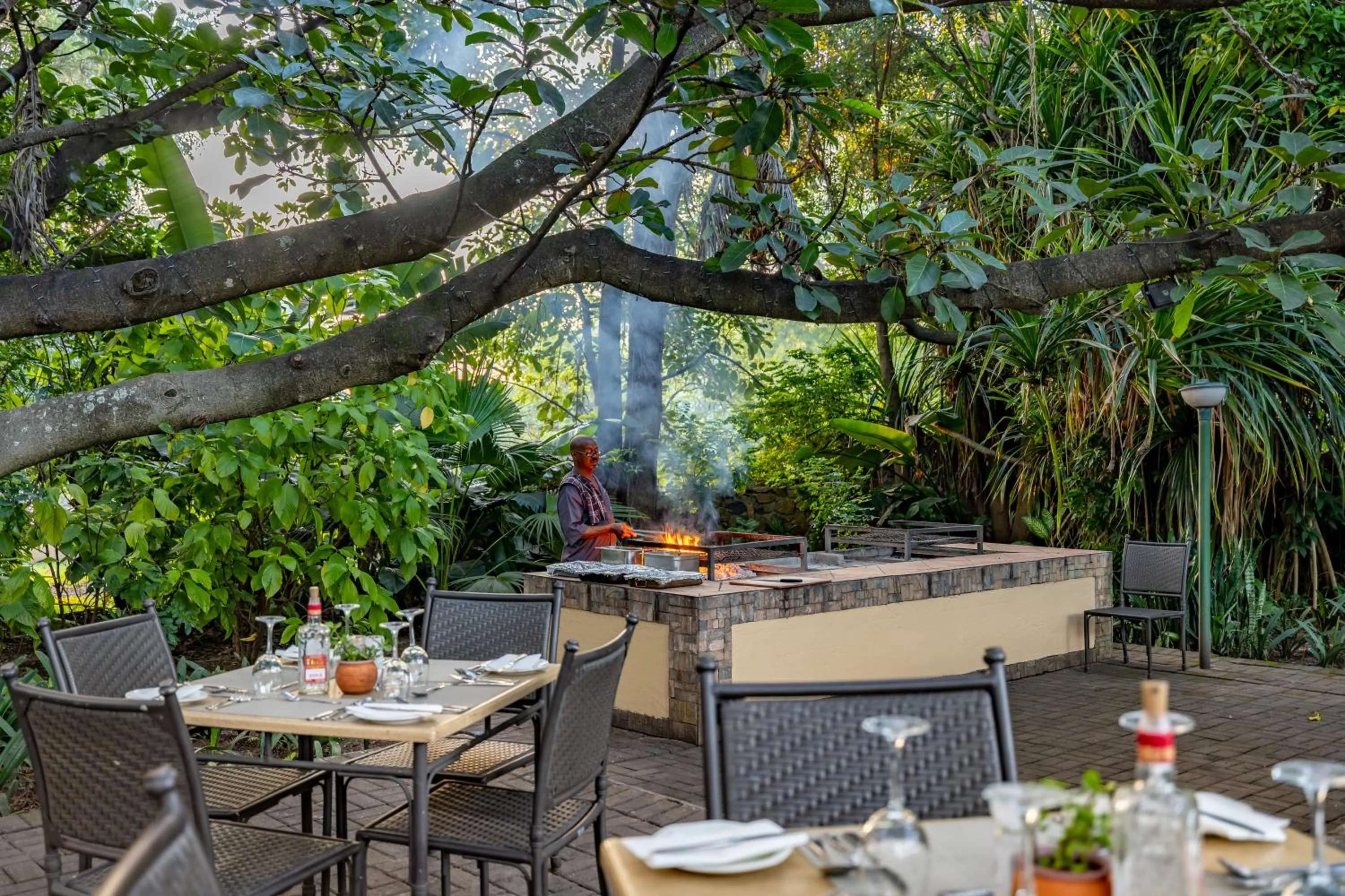 Garden in Hotel Numbi & Garden Suites