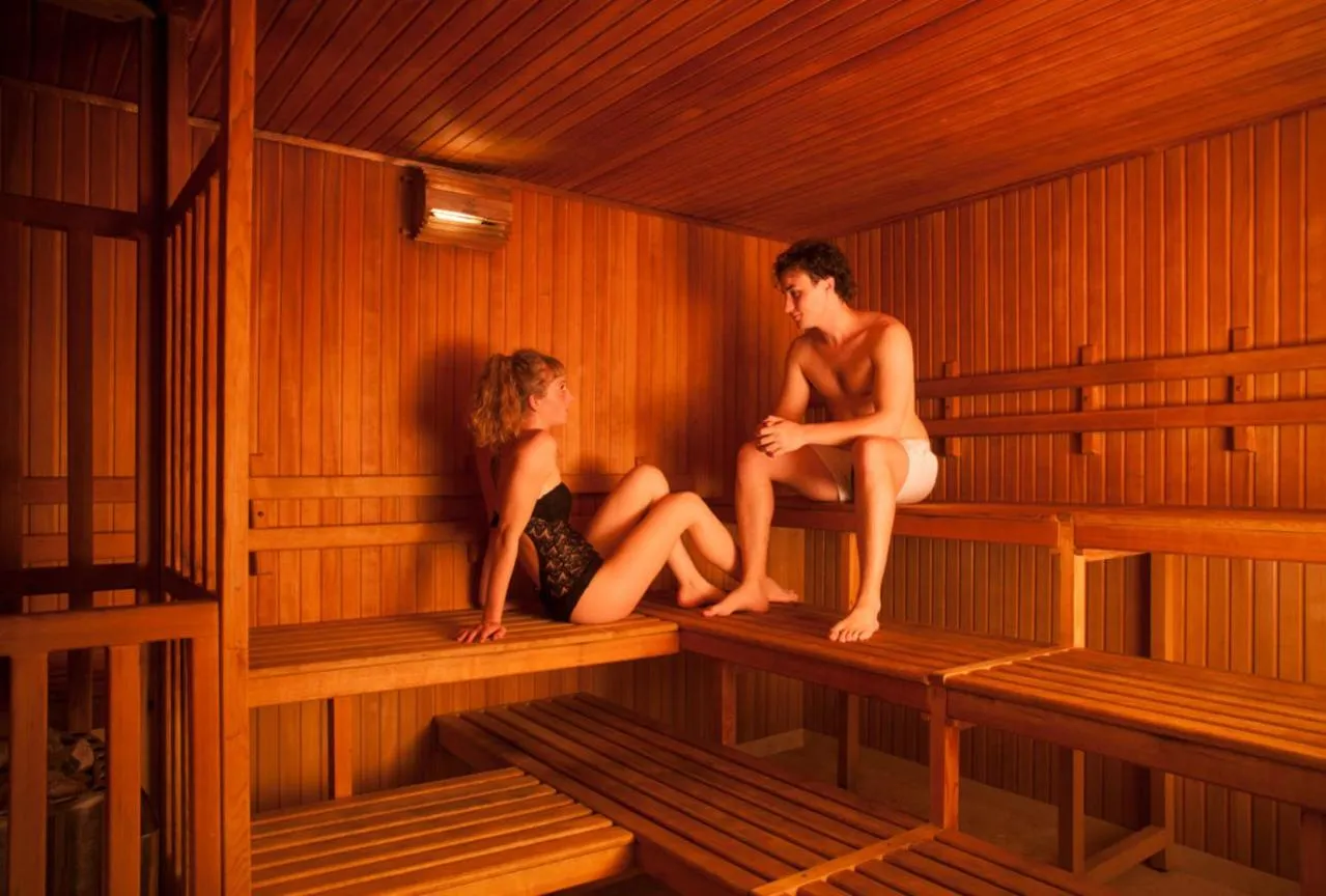 Sauna in Hotel Terme Marine Leopoldo II TERME & SPA