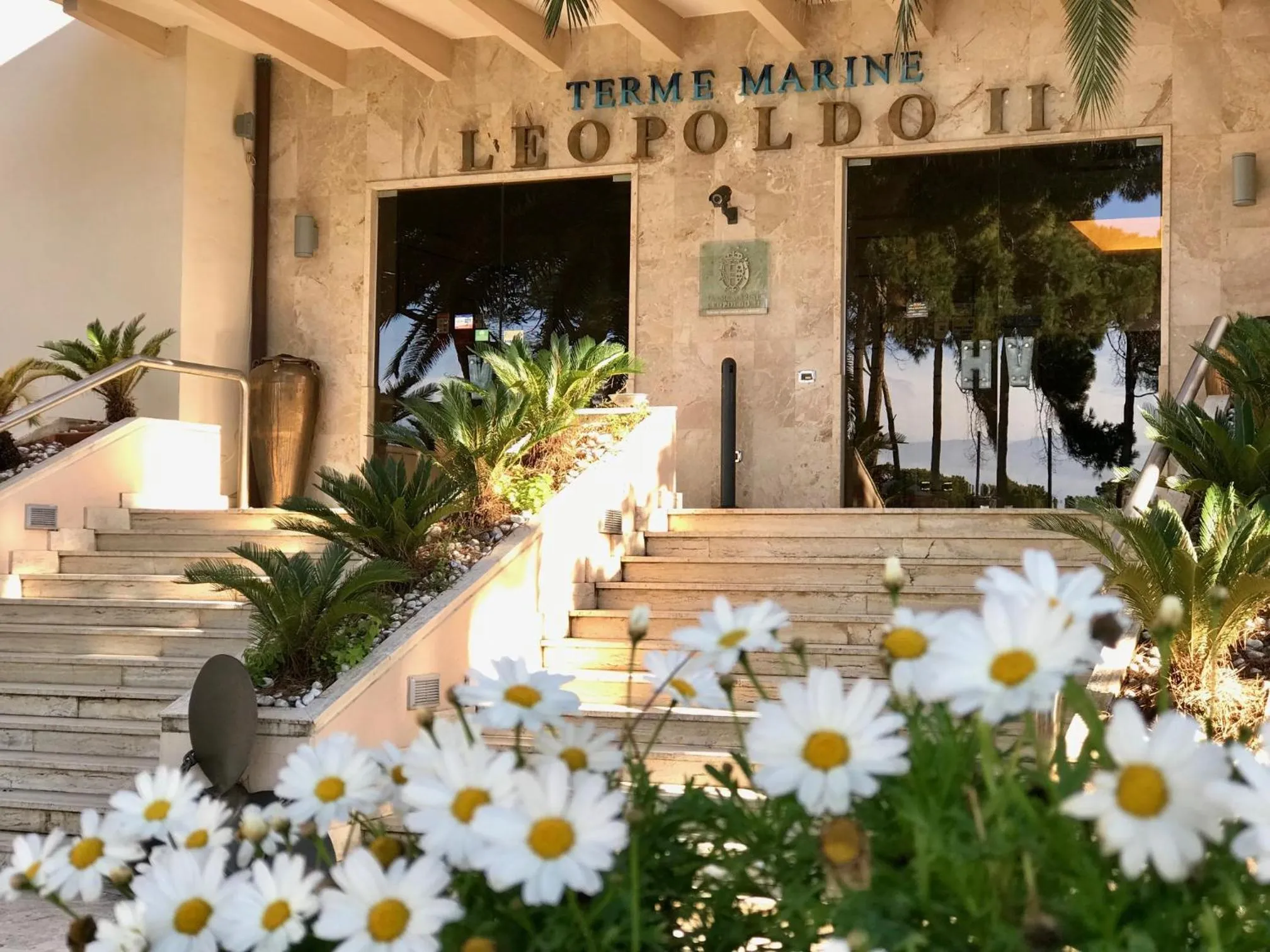 Facade/entrance in Hotel Terme Marine Leopoldo II TERME & SPA