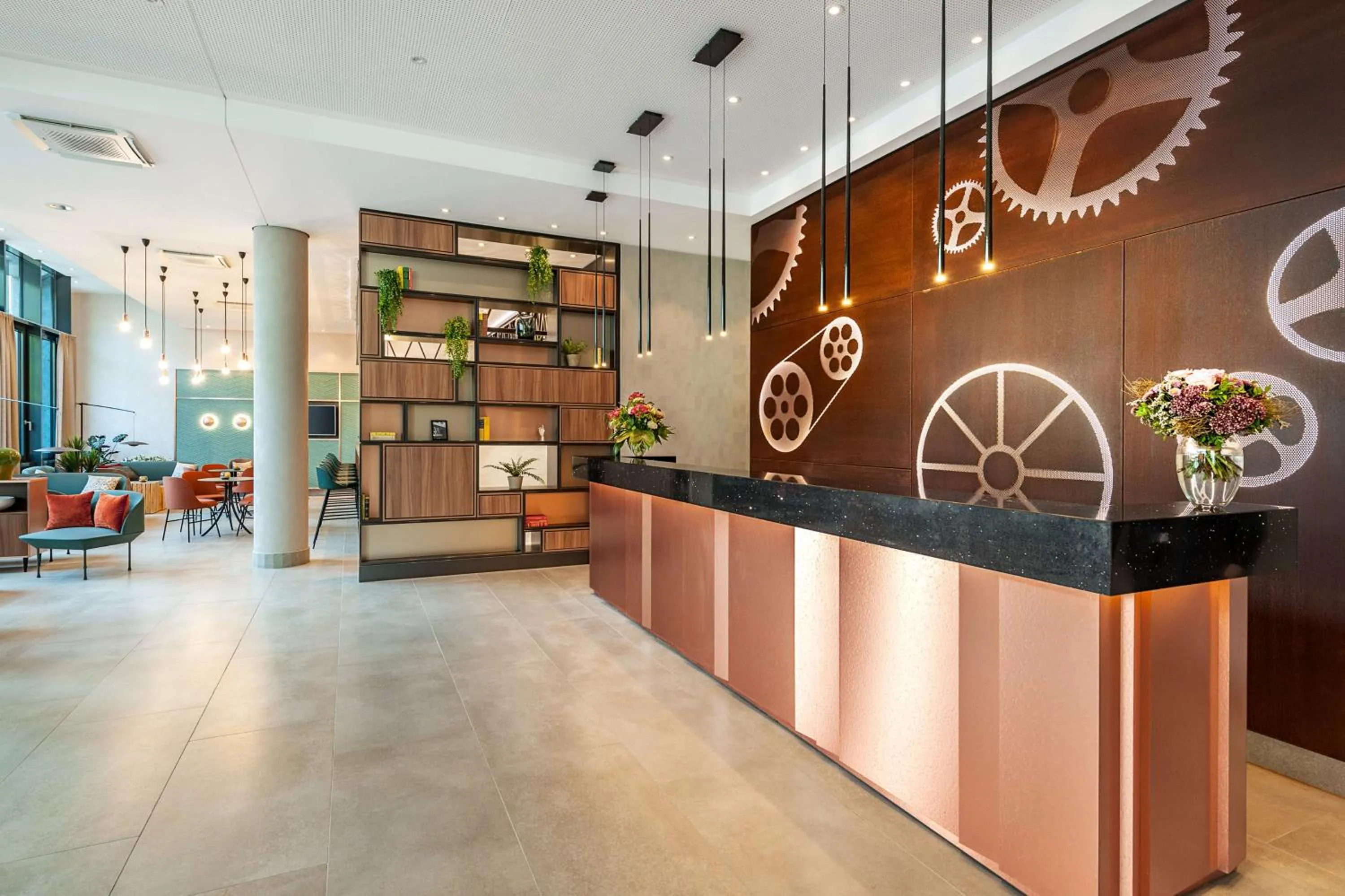 Lobby or reception in NH Essen