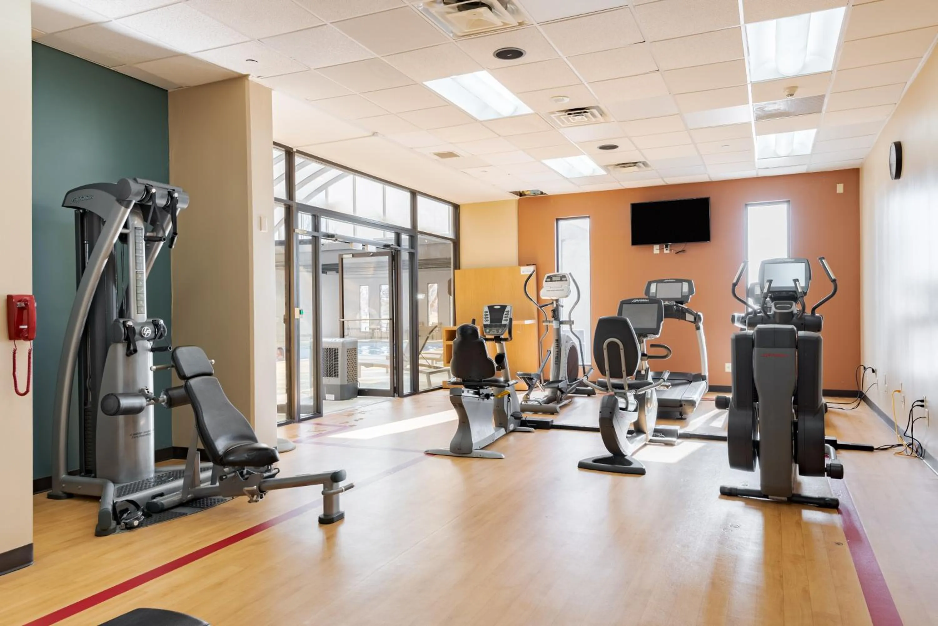 Fitness centre/facilities in Wyndham Omaha Hotel - West Dodge