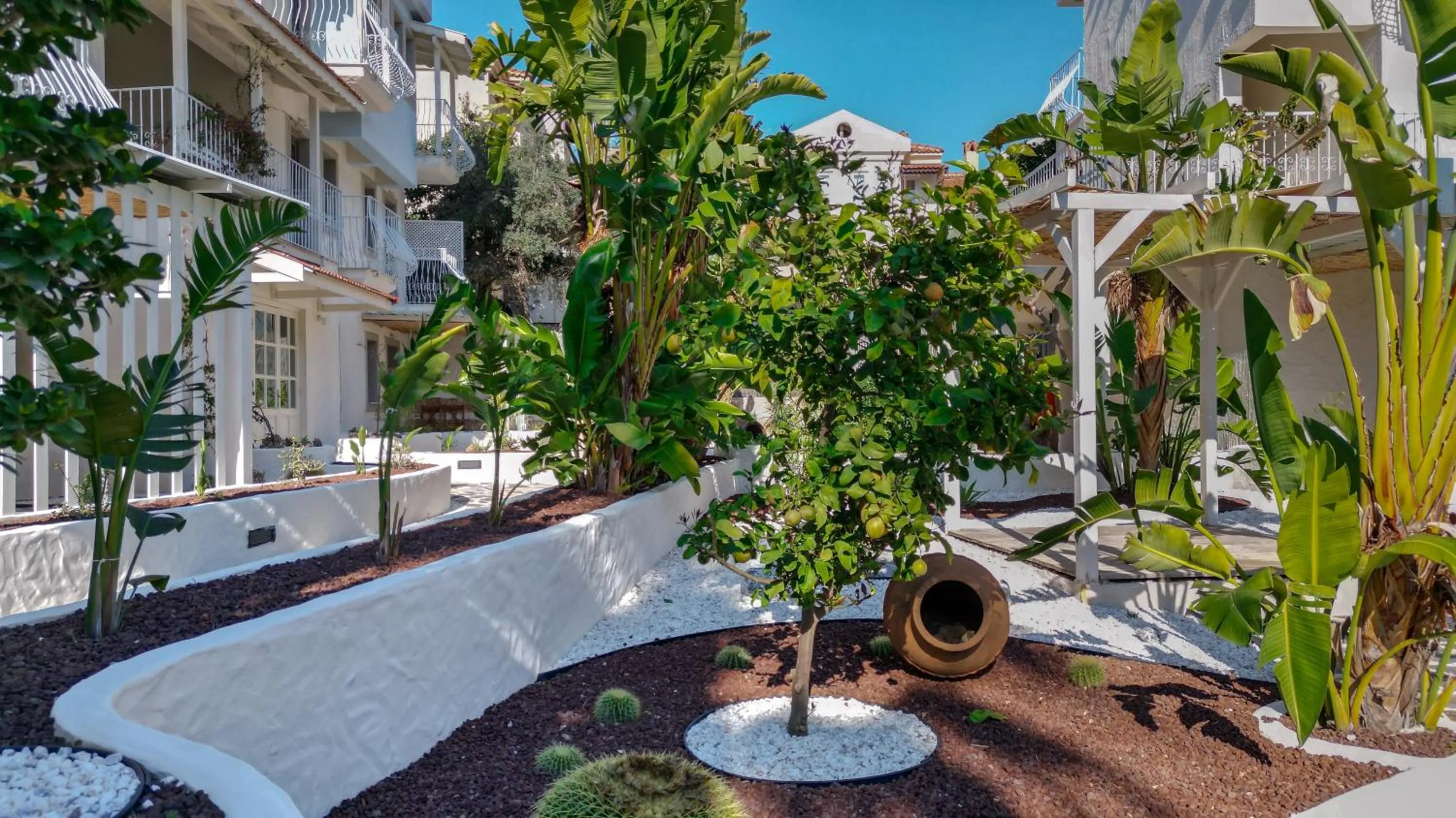 Garden in Salonika Suites