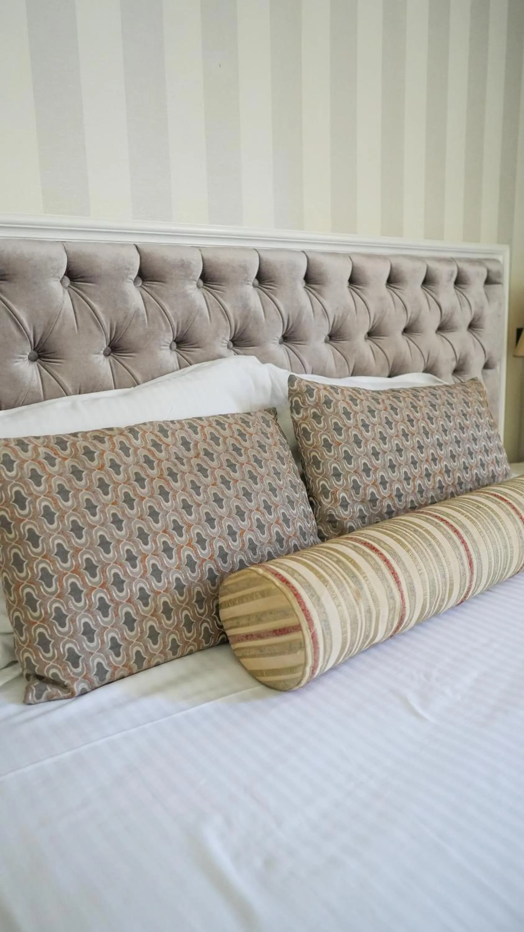 Bed in Salonika Suites