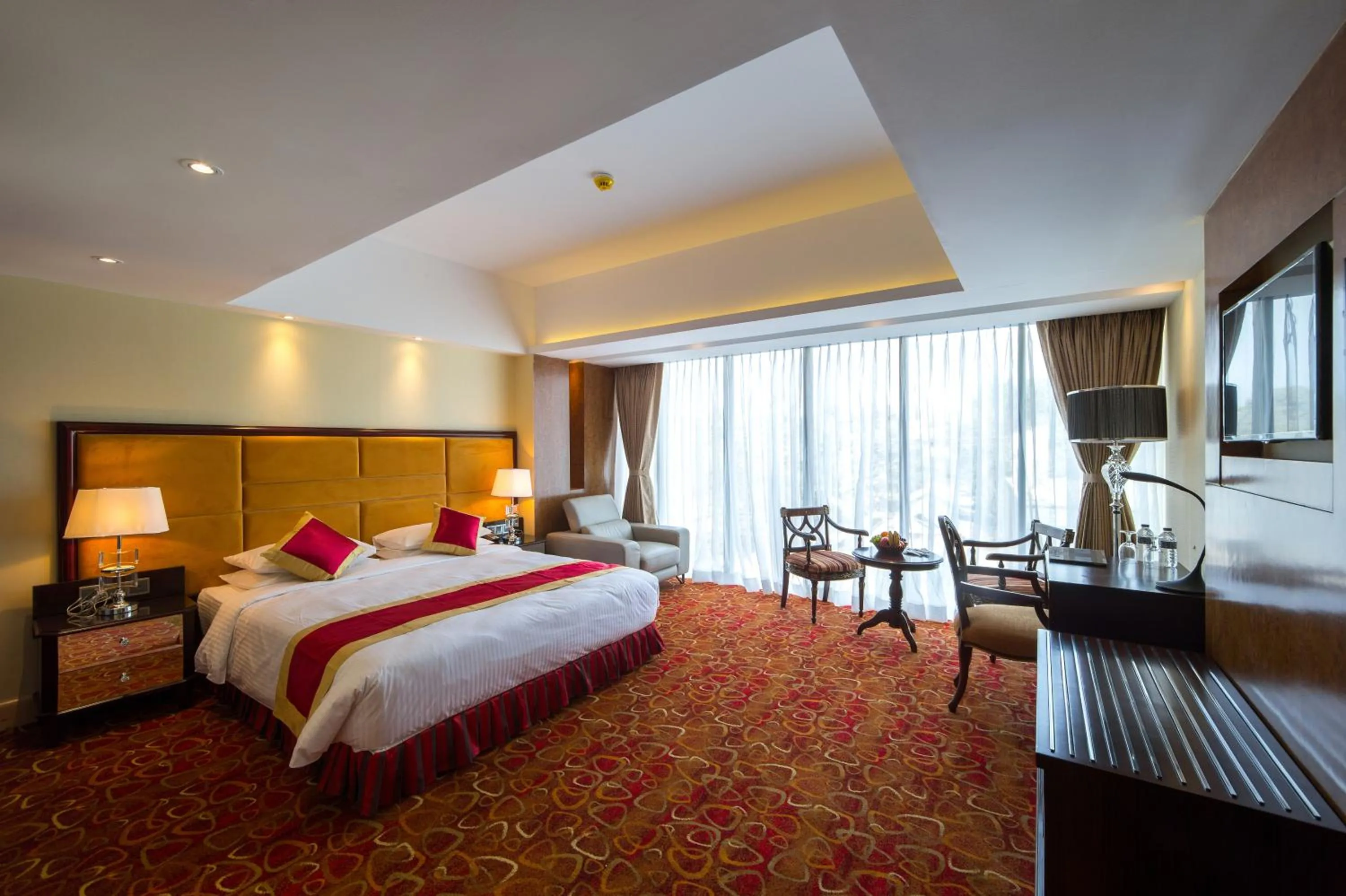 Photo of the whole room, Bed in Grand Palace Hotel & Resorts Rangpur