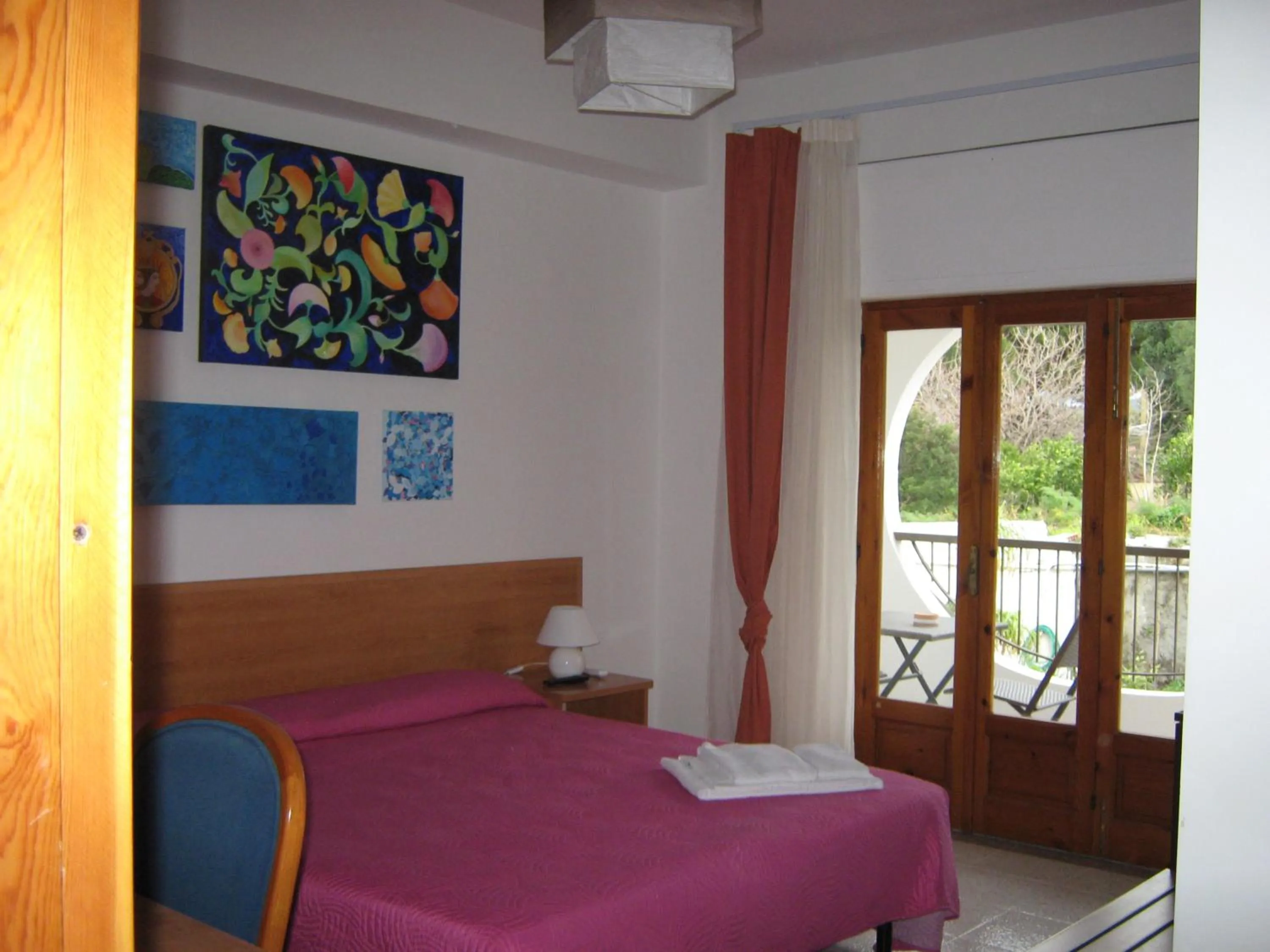 Bed in Al Saliceto Hotel