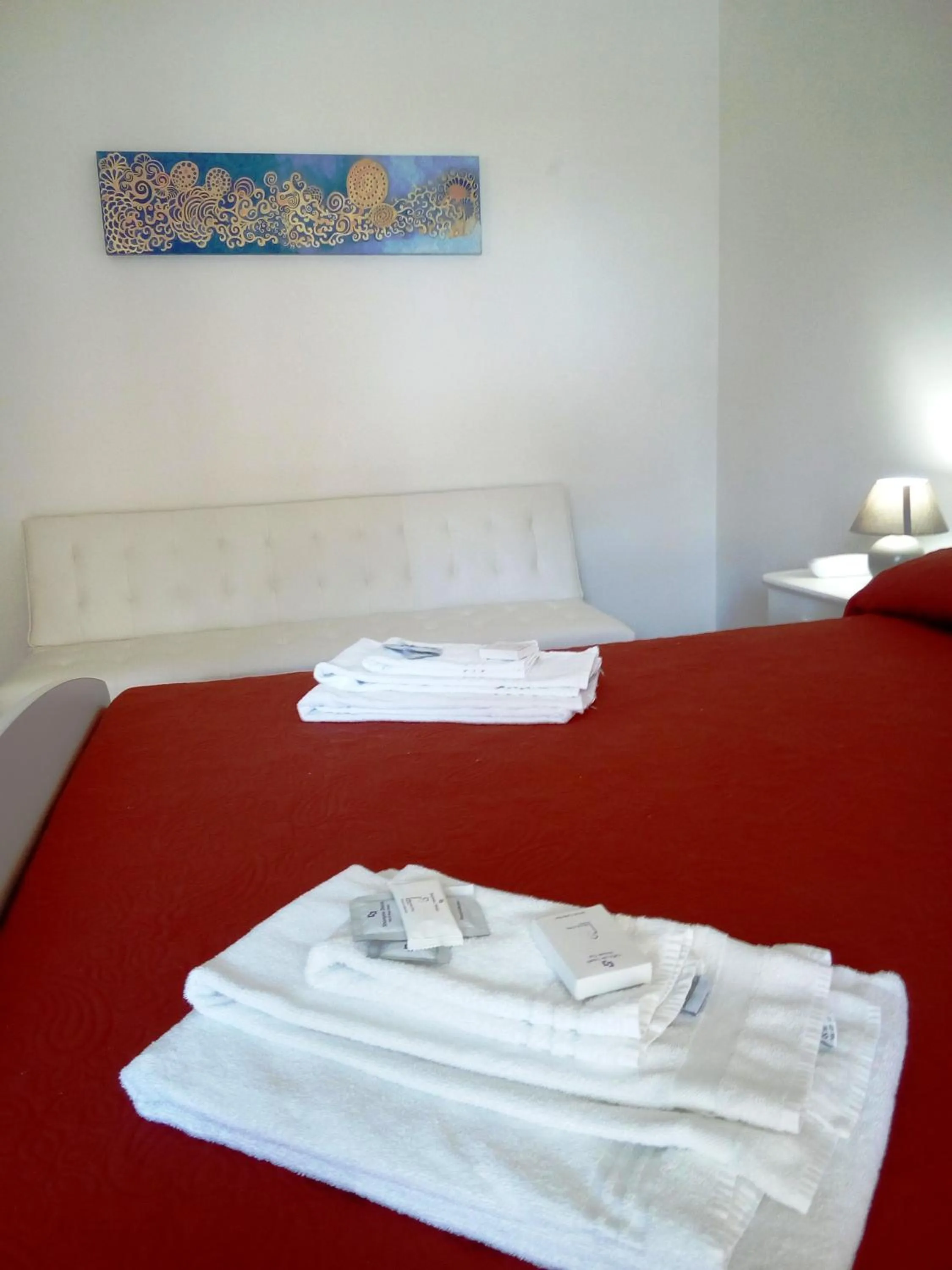 Photo of the whole room, Bed in Al Saliceto Hotel