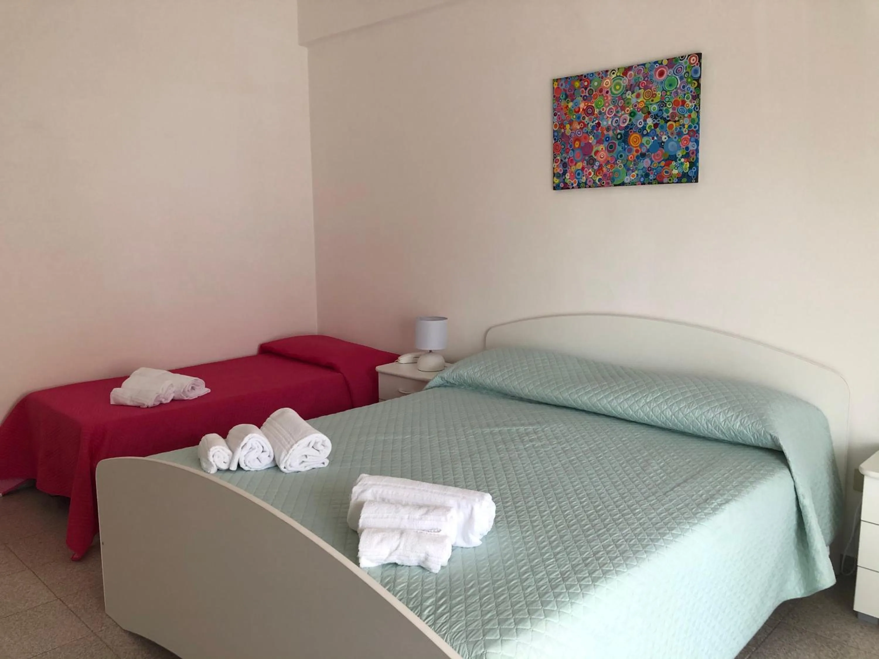 Bed in Al Saliceto Hotel