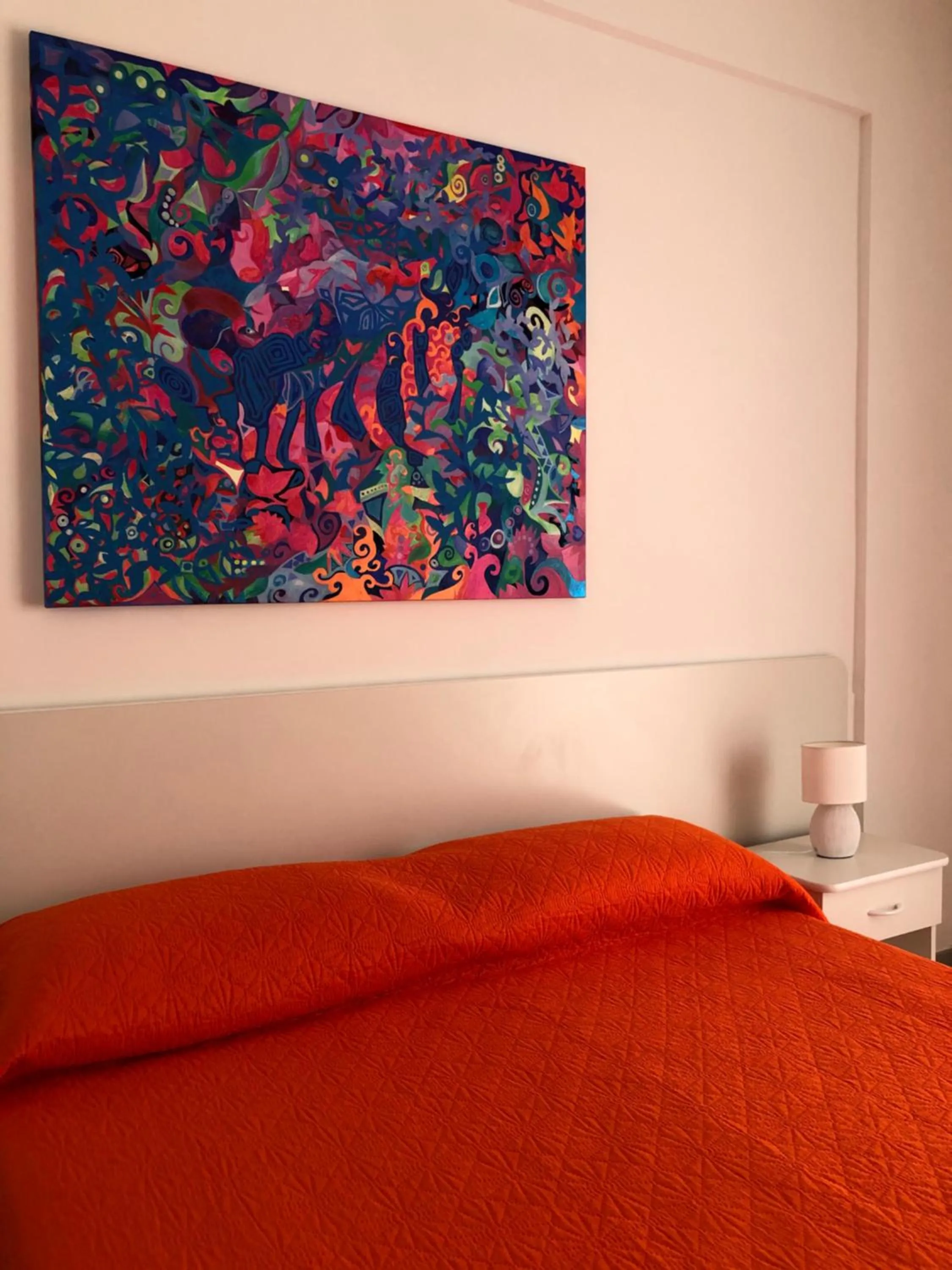 Bed in Al Saliceto Hotel