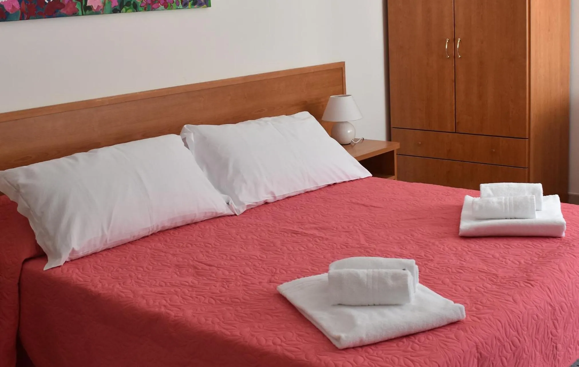 Bed in Al Saliceto Hotel