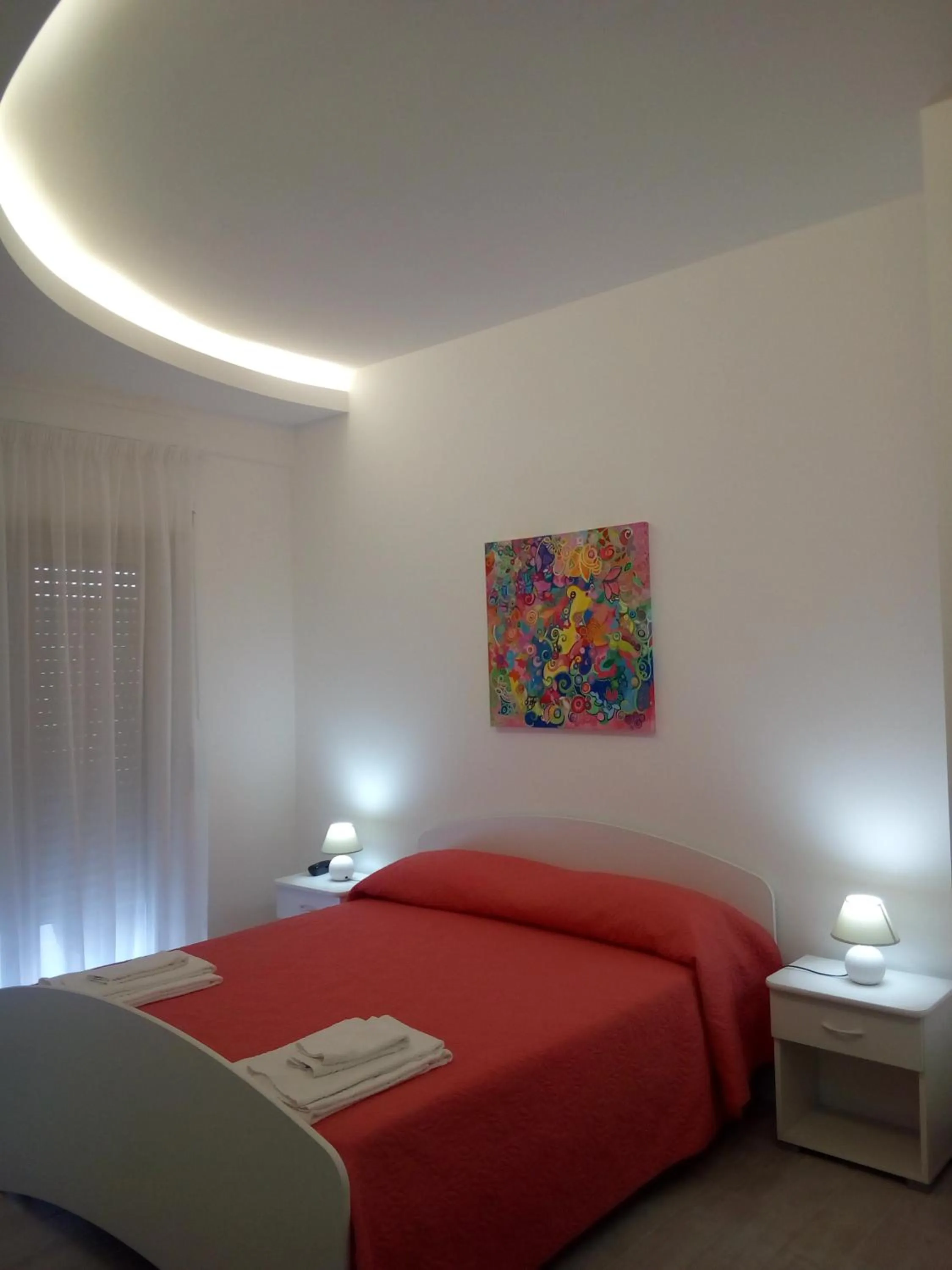 Bed in Al Saliceto Hotel