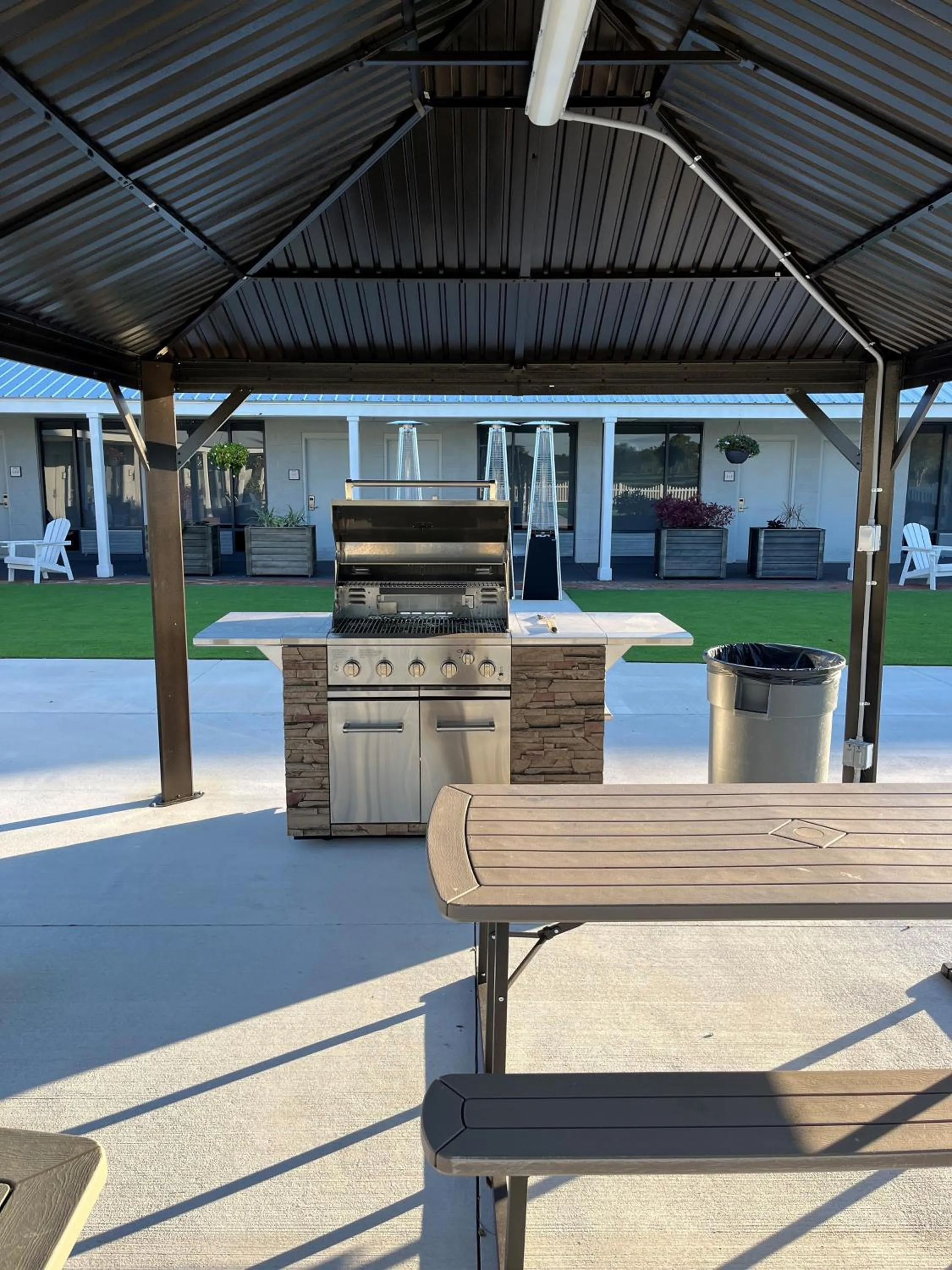 BBQ facilities in Orange County National Golf Center and Lodge
