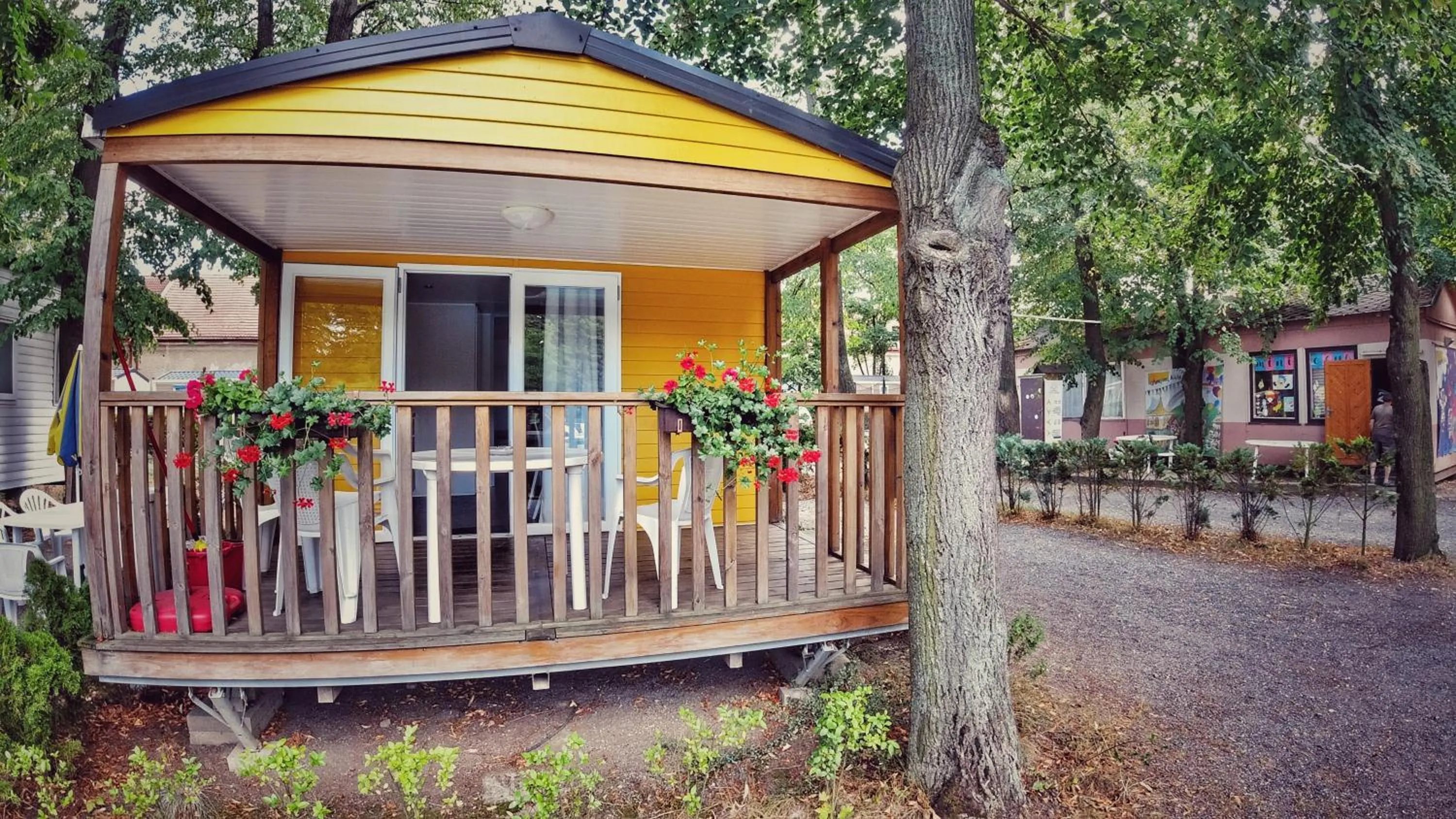 Patio in Camping Sokol Praha