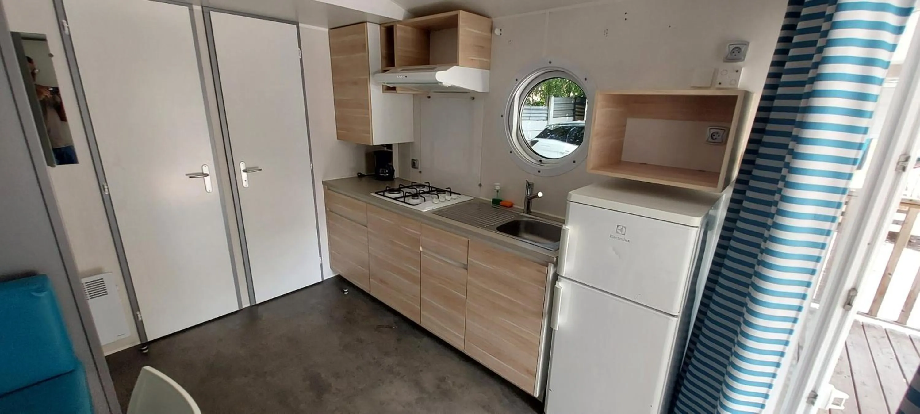 Kitchen or kitchenette in Camping Sokol Praha