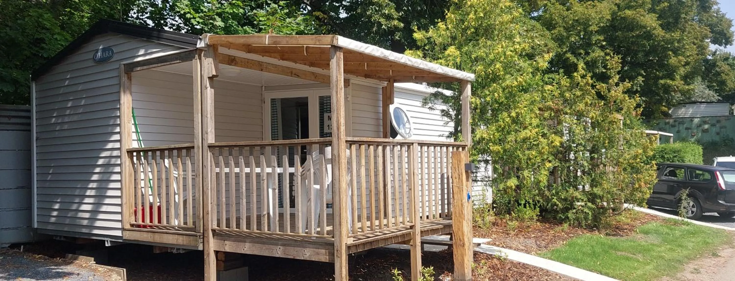 Property building in Camping Sokol Praha