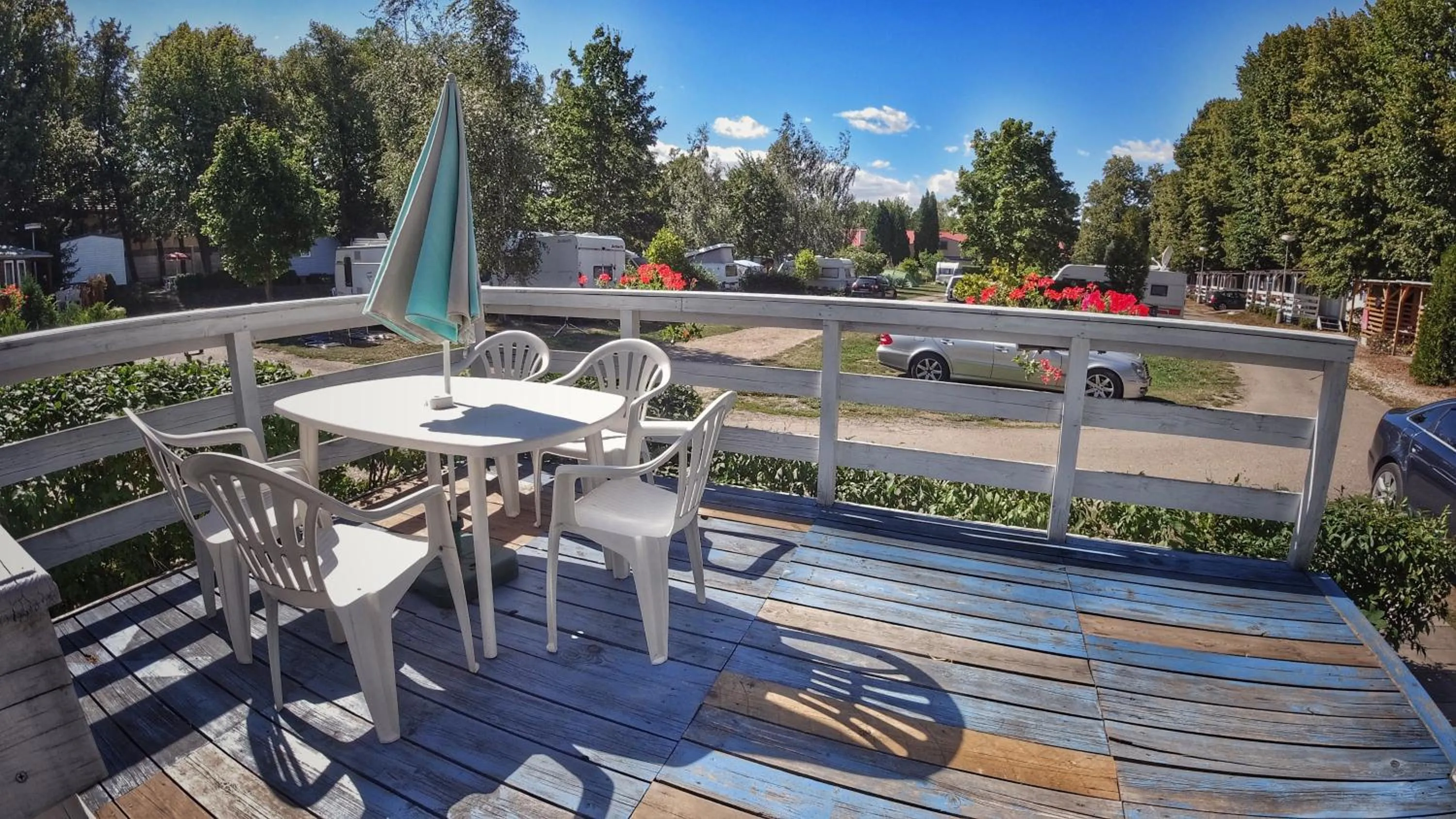 Patio in Camping Sokol Praha