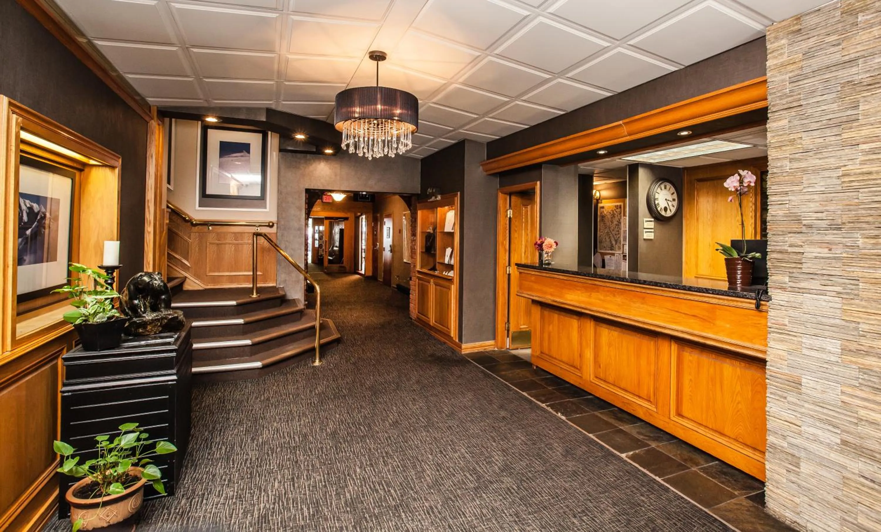Lobby or reception in Regent Hotel Revelstoke