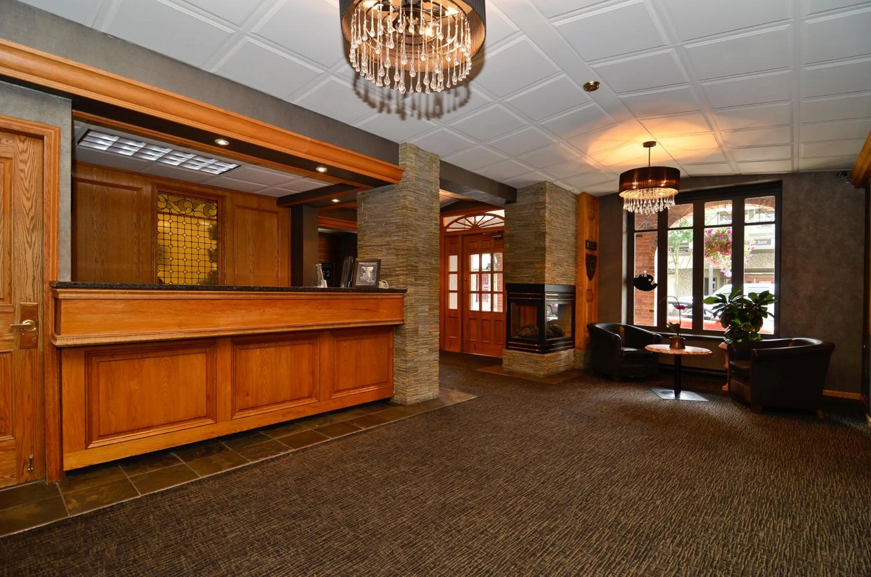 Lobby or reception in Regent Hotel Revelstoke