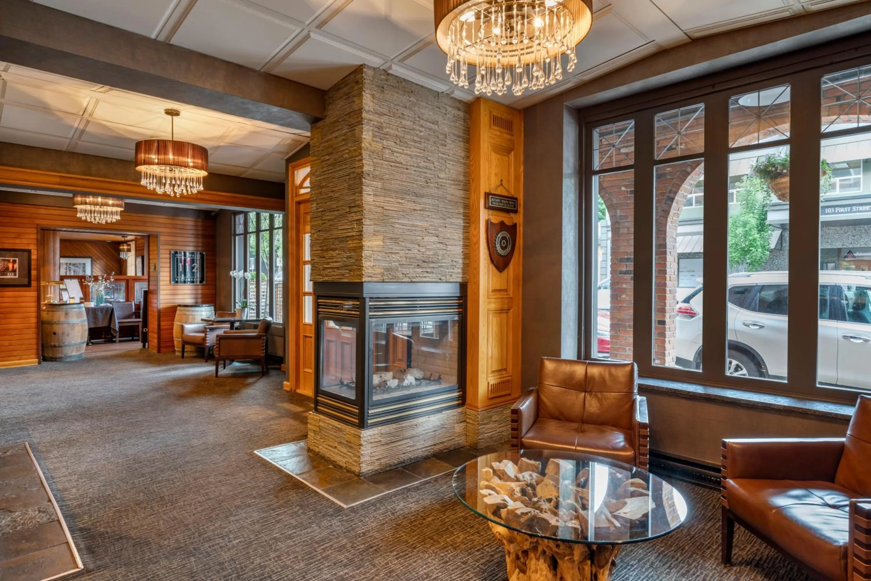 Lobby or reception in Regent Hotel Revelstoke