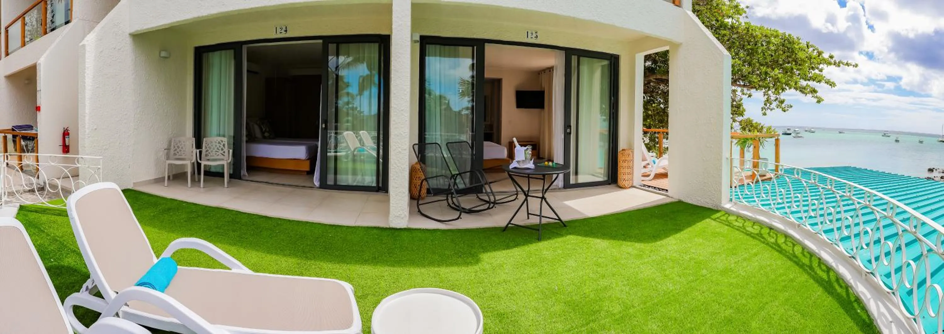 View (from property/room) in Coral Azur Beach Resort Mont Choisy