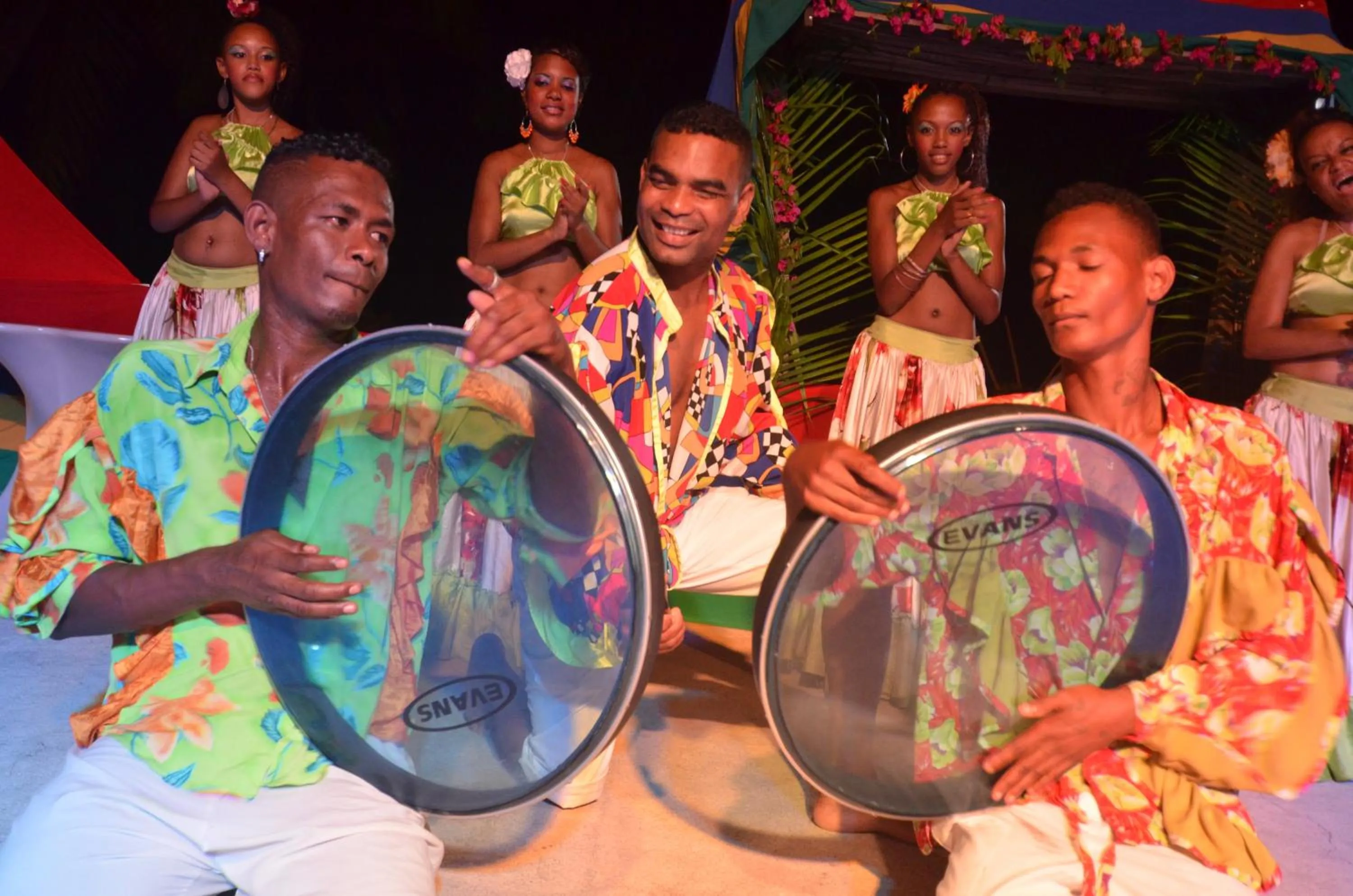 Evening entertainment in Coral Azur Beach Resort Mont Choisy