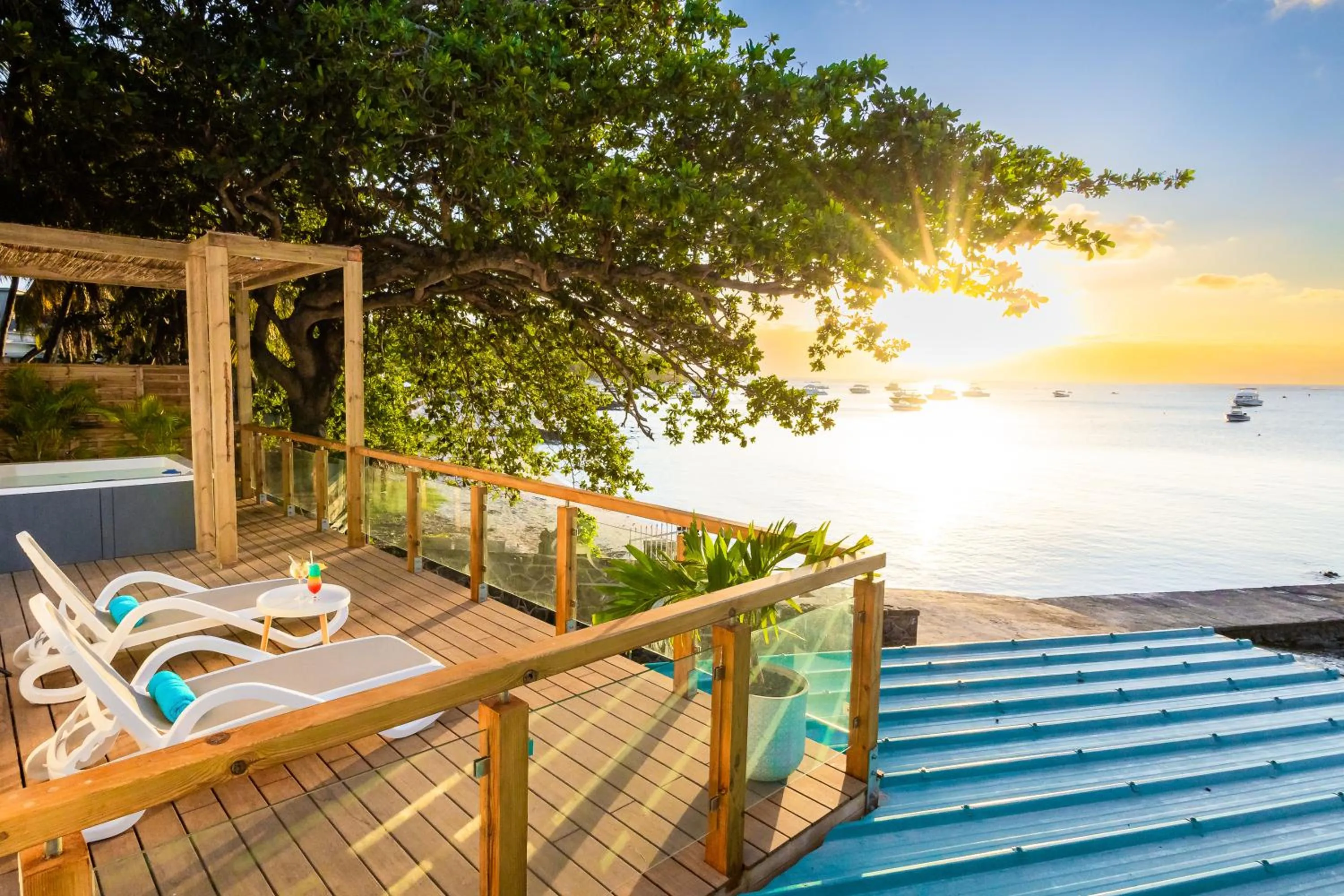 View (from property/room) in Coral Azur Beach Resort Mont Choisy