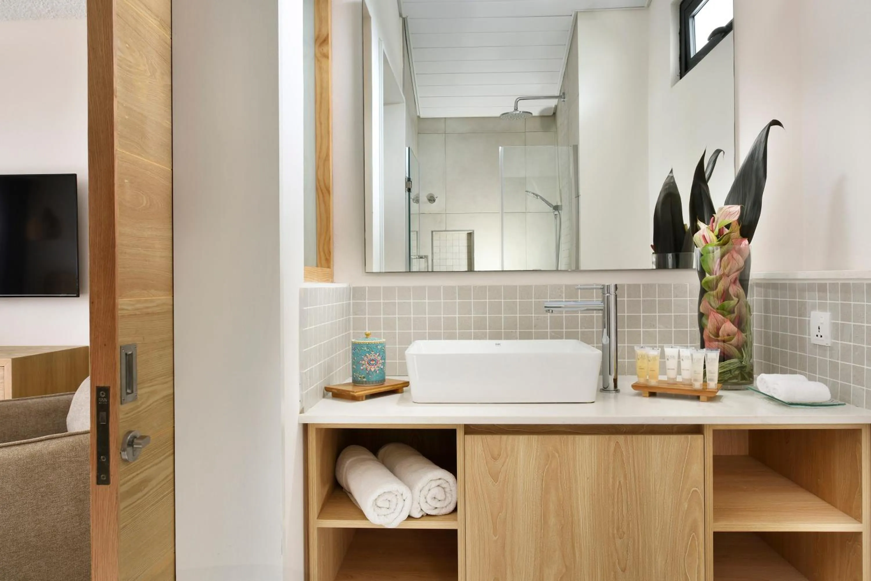 Bathroom in Coral Azur Beach Resort Mont Choisy